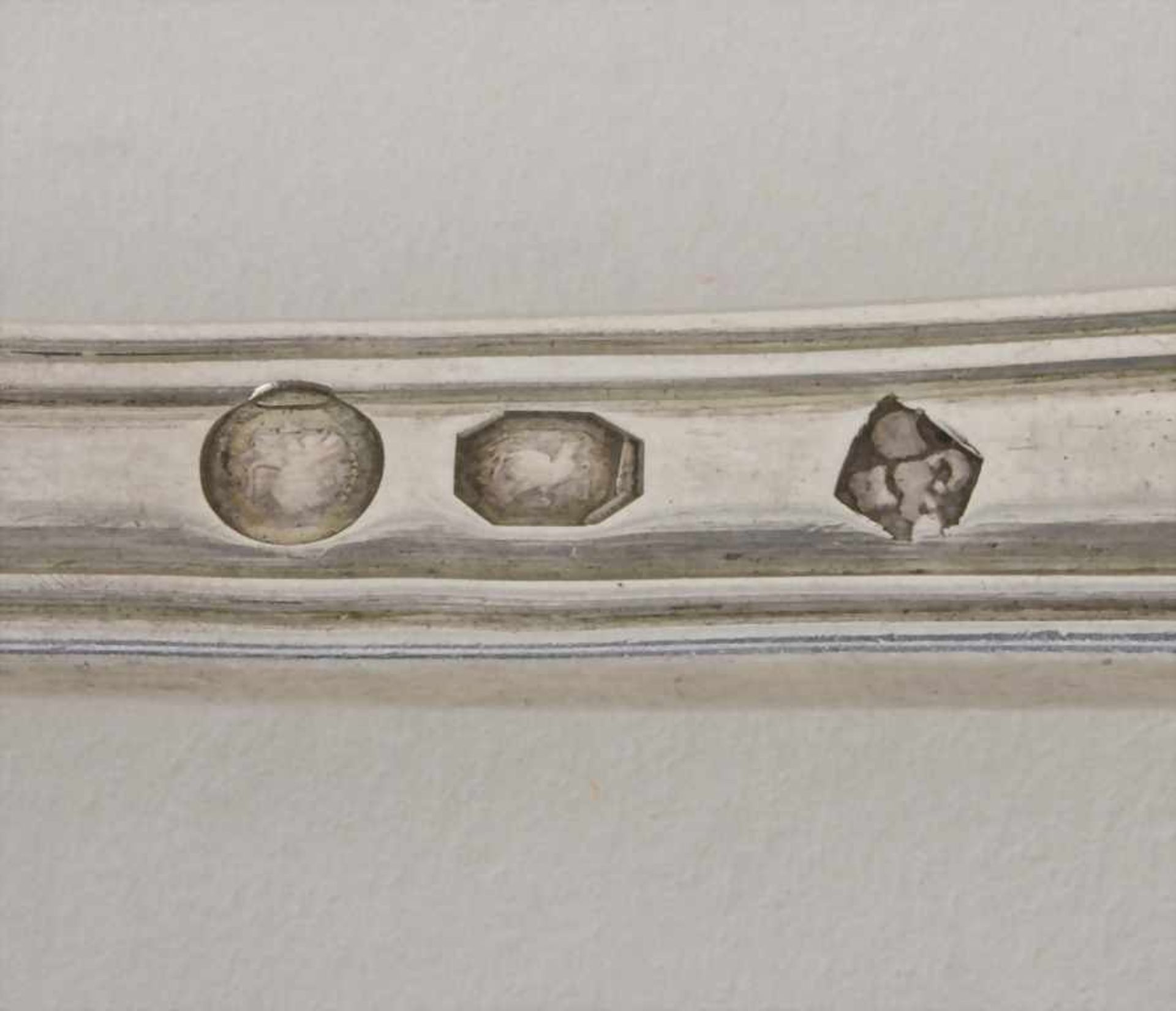 Restbesteck / 8 pieces of silver cutlery, Paris, um 1800 - Bild 6 aus 6