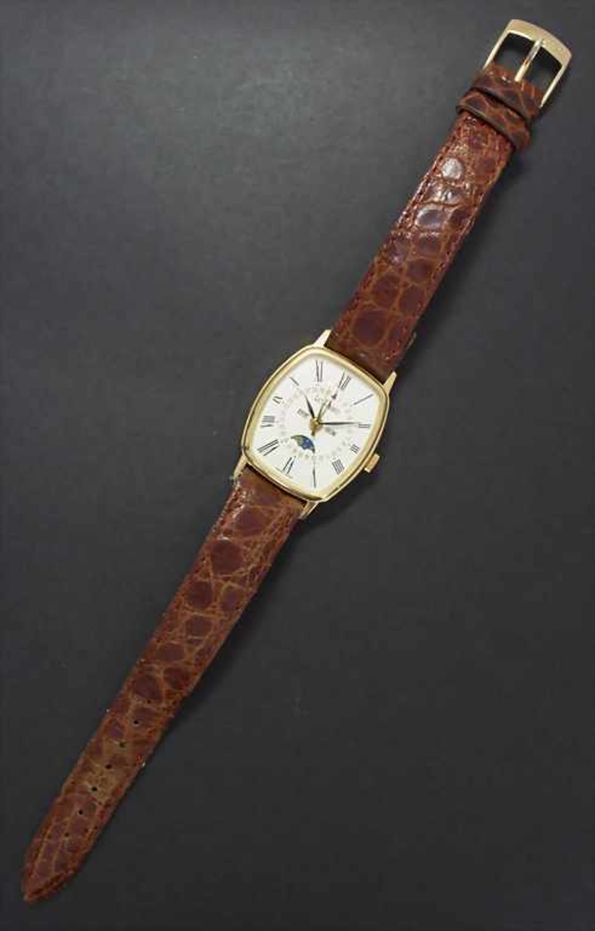 Herrenarmbanduhr mit Kalender / A men's wrist watch, Le Phare, Schweiz, um 2000 - Bild 4 aus 5
