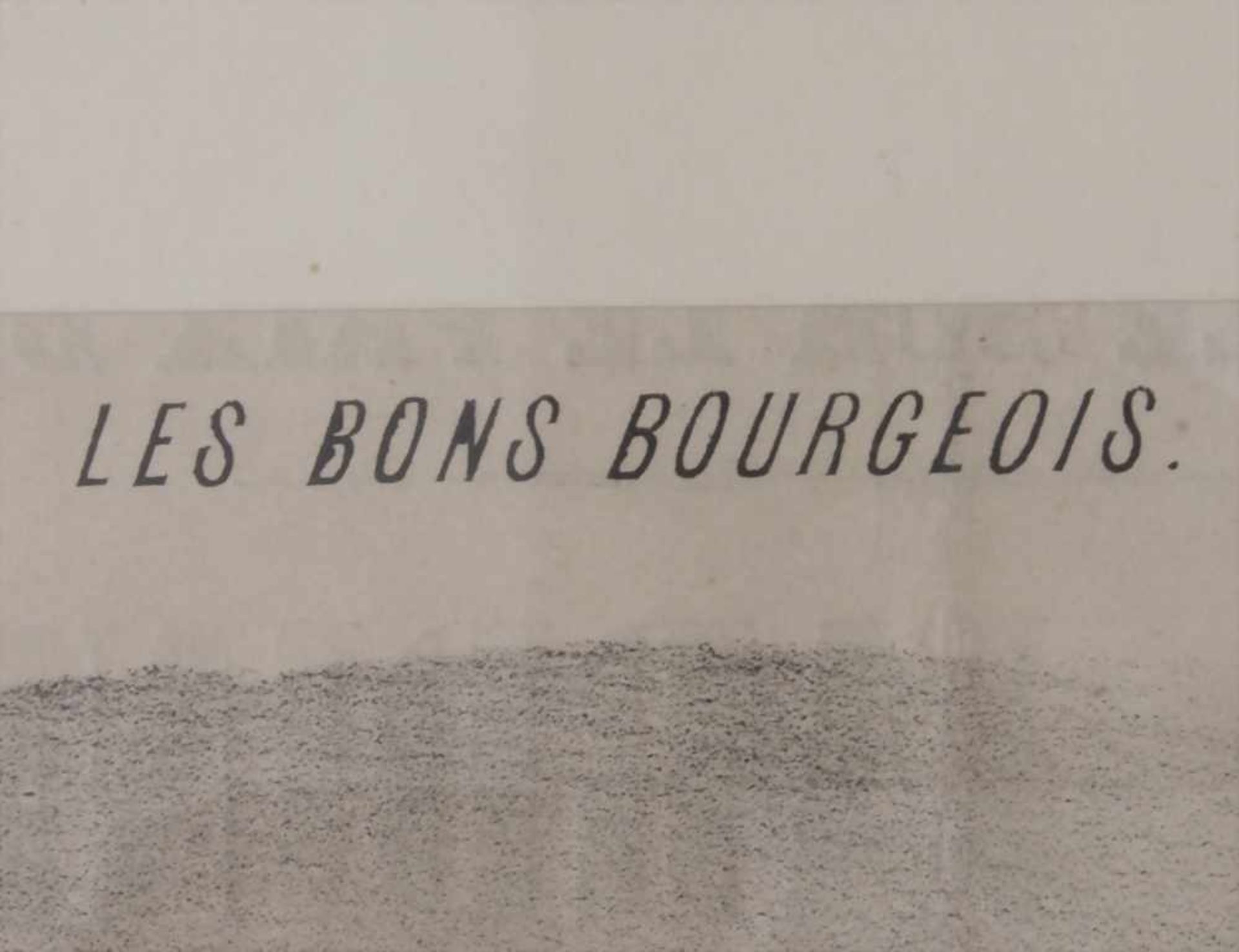 Honoré Daumier (1808-1879), 'Les Bons Bourgeois'< - Image 3 of 6