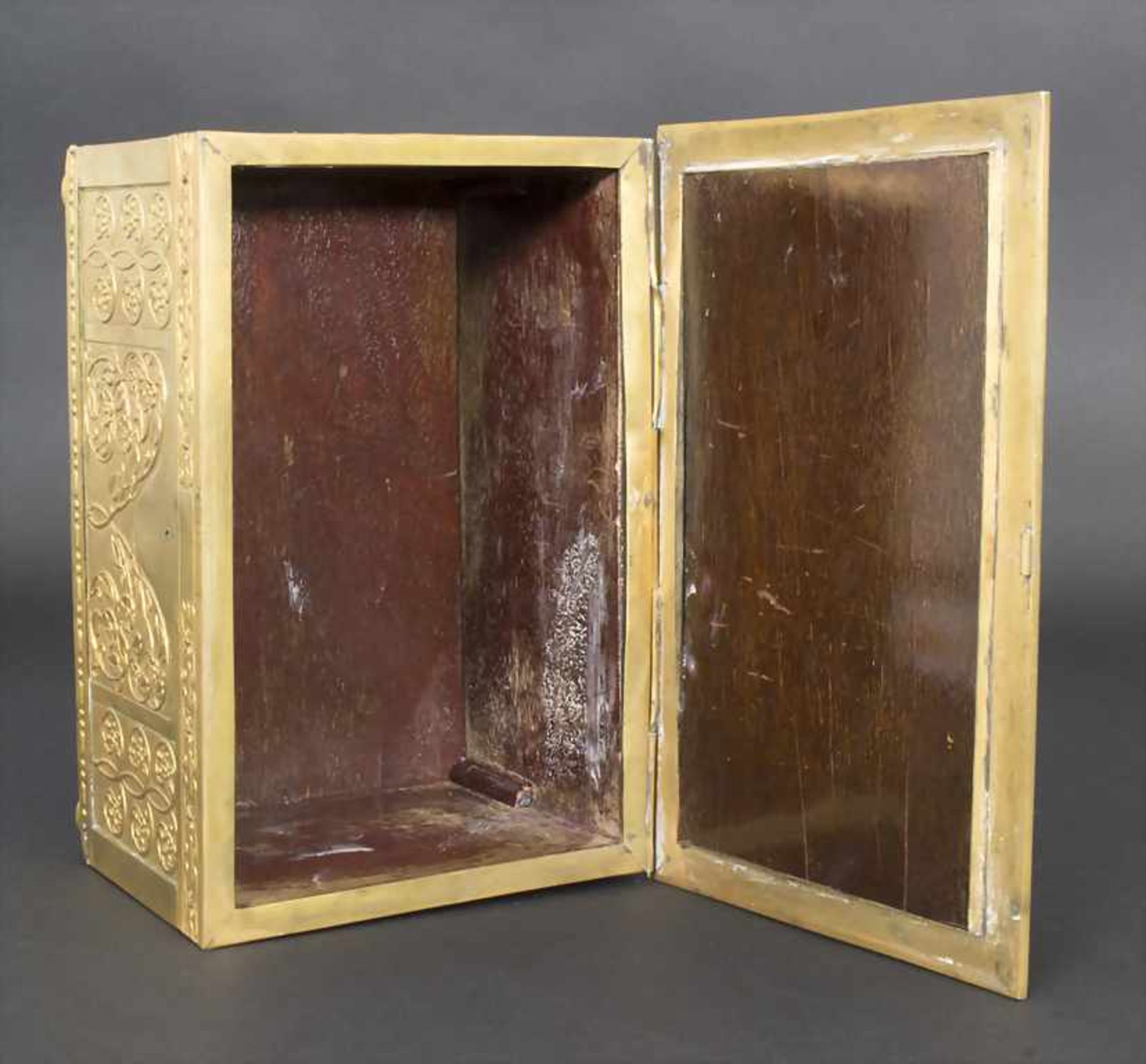Jugendstil Schmuckschatulle / An Art Nouveau jewellery box, Entwurf wohl Künstlerkolonie - Bild 5 aus 7