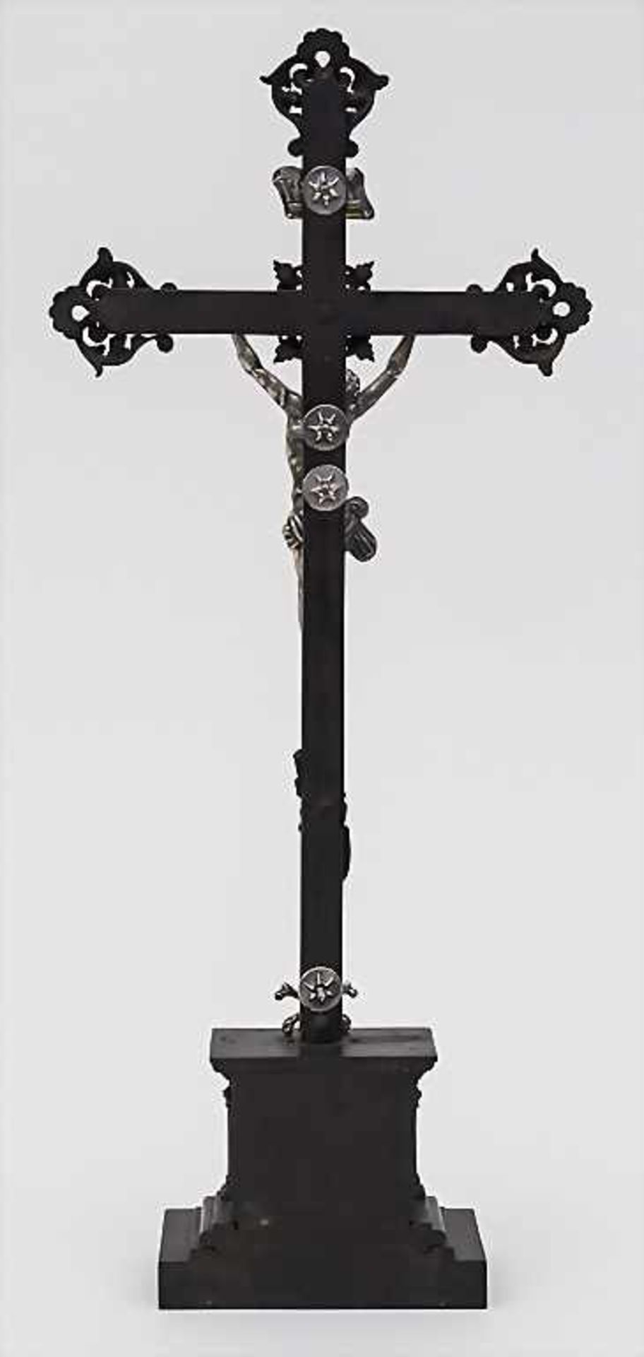 Kruzifix / Crucifix, deutsch, 19. Jh. - Image 2 of 2