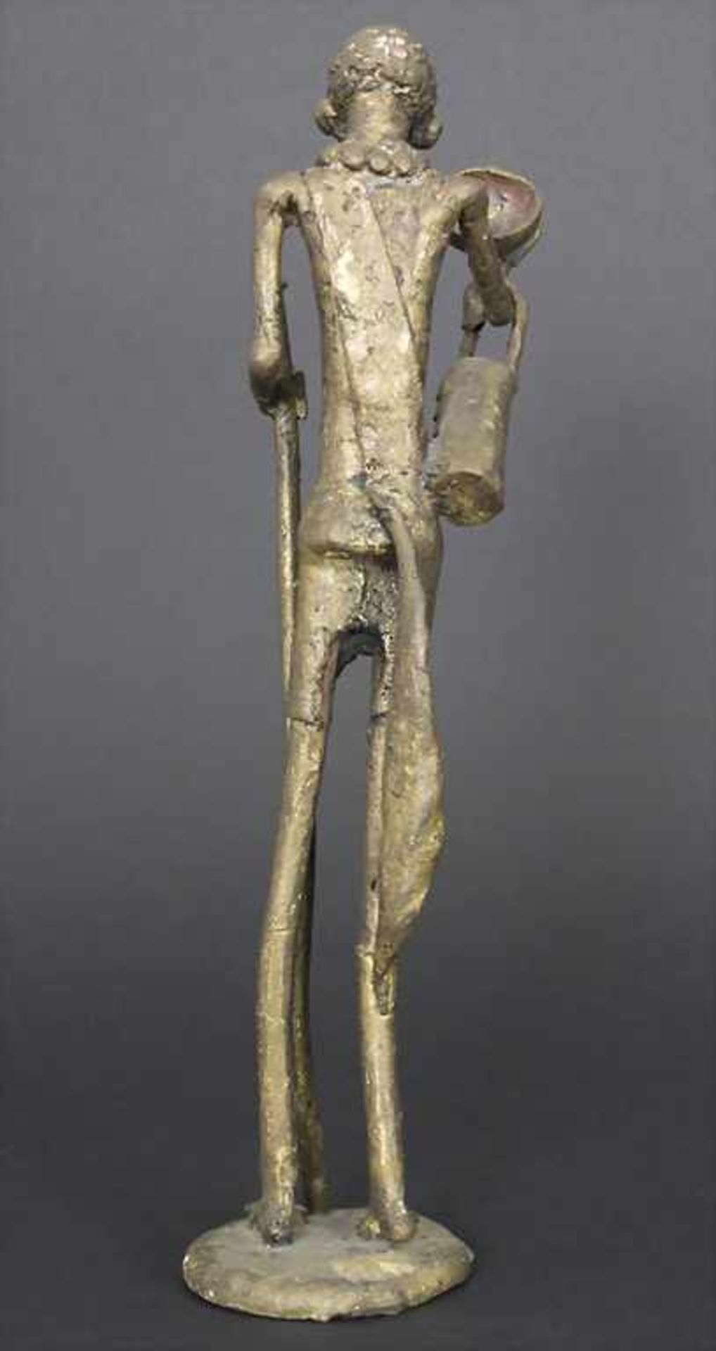 Bronzefigur 'Der Bettler' / A bronze figure 'The beggar' - Image 3 of 5