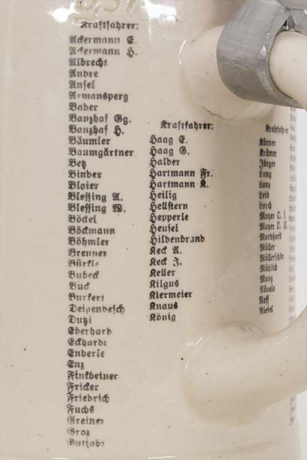 Reservistenkrug 0,5 L, 3. Reich, 2. Komp. Aufklärungs Abteilung 5 Kornwestheim, 1935/36< - Bild 4 aus 13