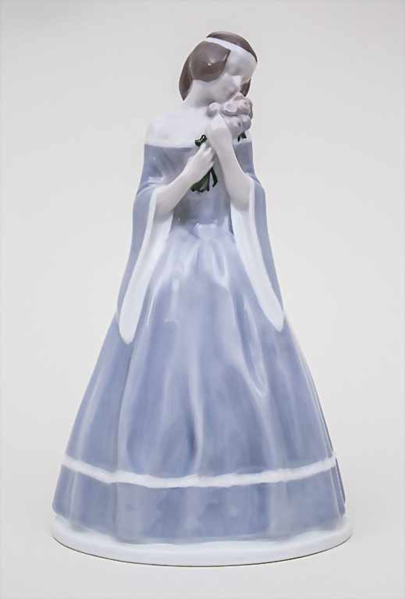 Jugendstil Figur 'Rosen-Mädchen' / Art Nouveau Figurine, Kunst-Abteilung, Rosenthal, Selb, - Bild 2 aus 5