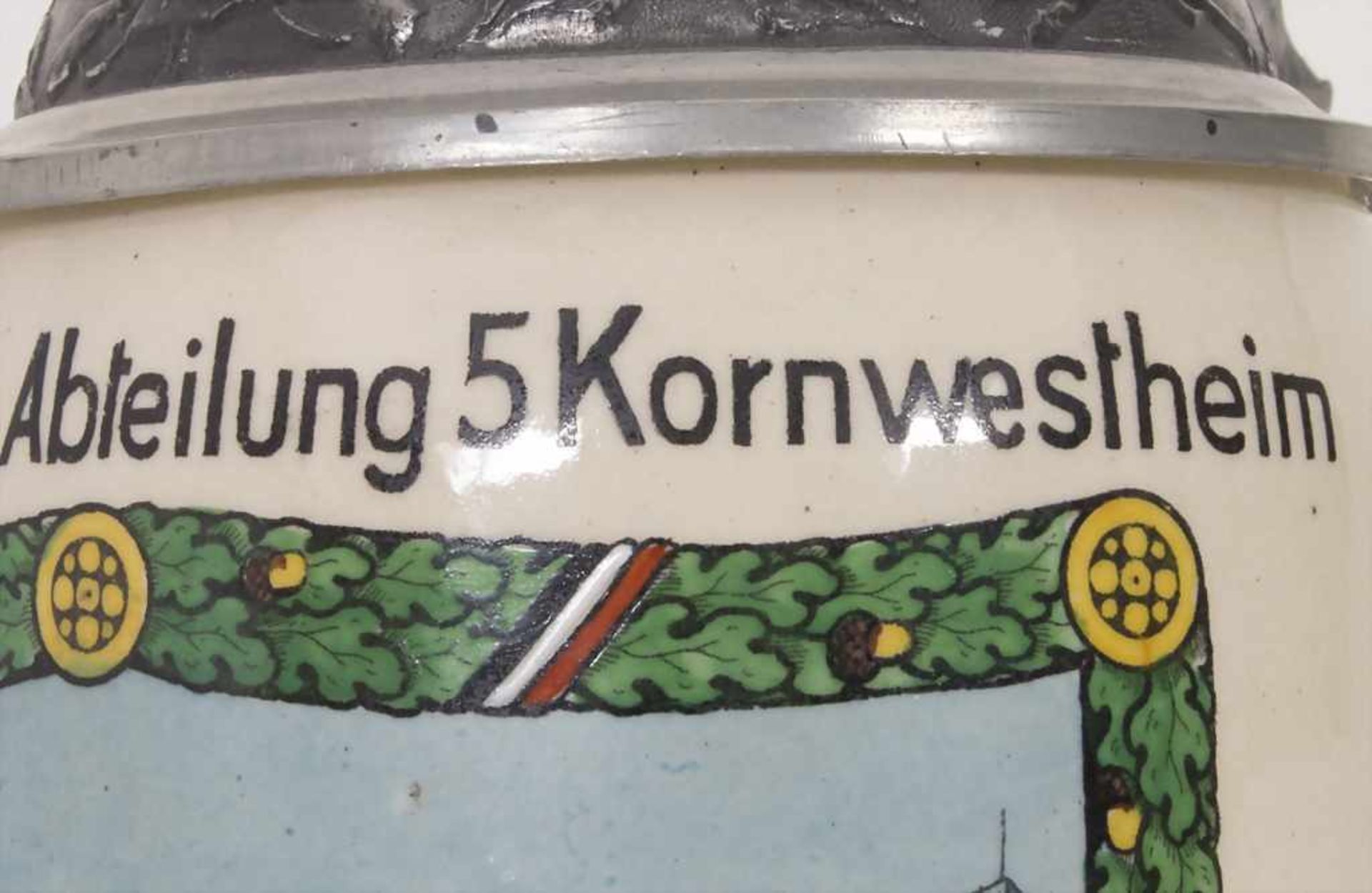 Reservistenkrug 0,5 L, 3. Reich, 2. Komp. Aufklärungs Abteilung 5 Kornwestheim, 1935/36< - Bild 3 aus 13