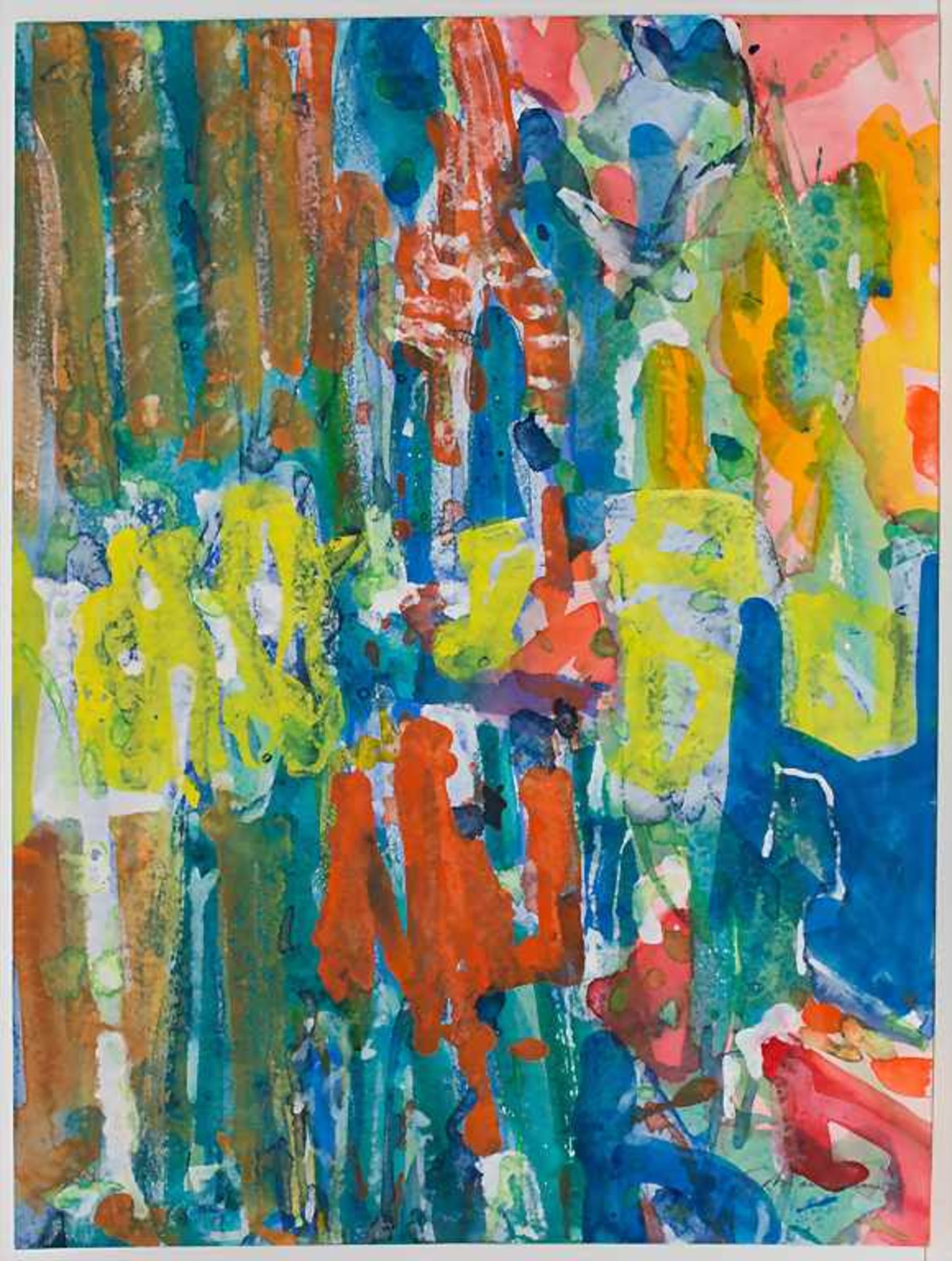 Friedrich Schiemann (1919-1991), 5 Abstrakte Kompositionen / A set of 5 abstract - Image 9 of 13