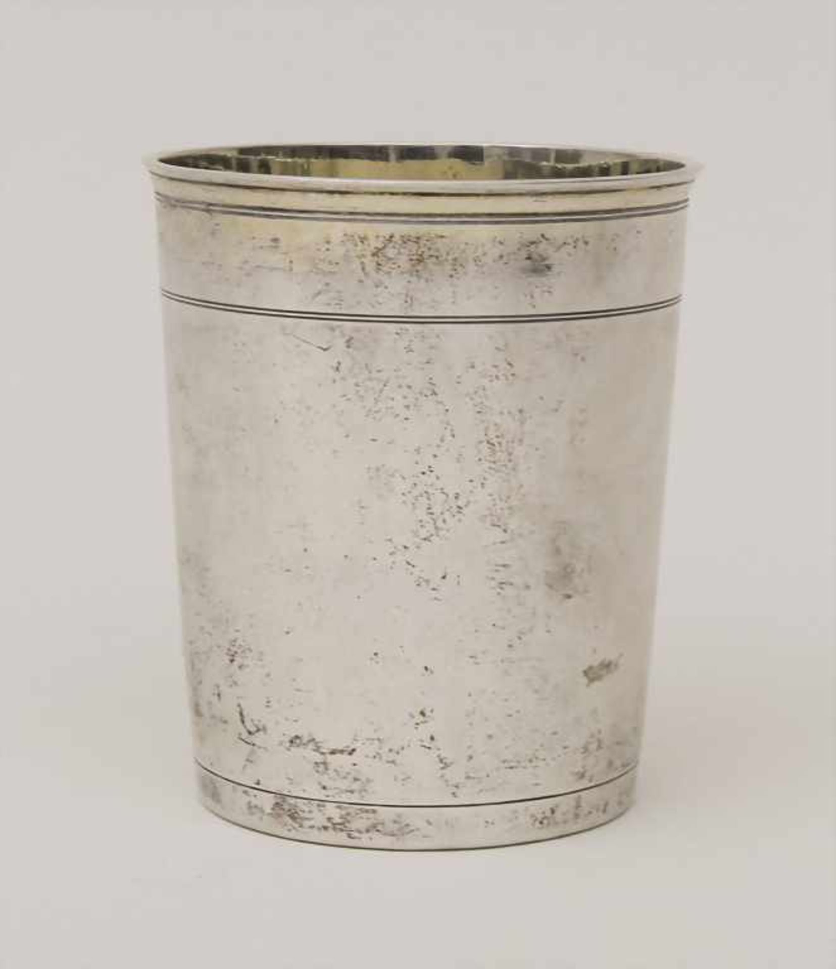 Barock Becher / A Baroque silver beaker, Paul Solanier, Augsburg, um 1680