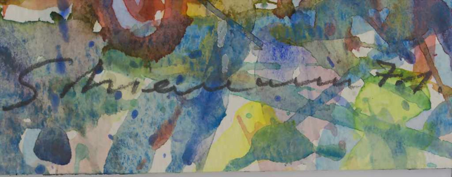 Friedrich Schiemann (1919-1991), 5 Abstrakte Kompositionen / A set of 5 abstract - Image 11 of 13
