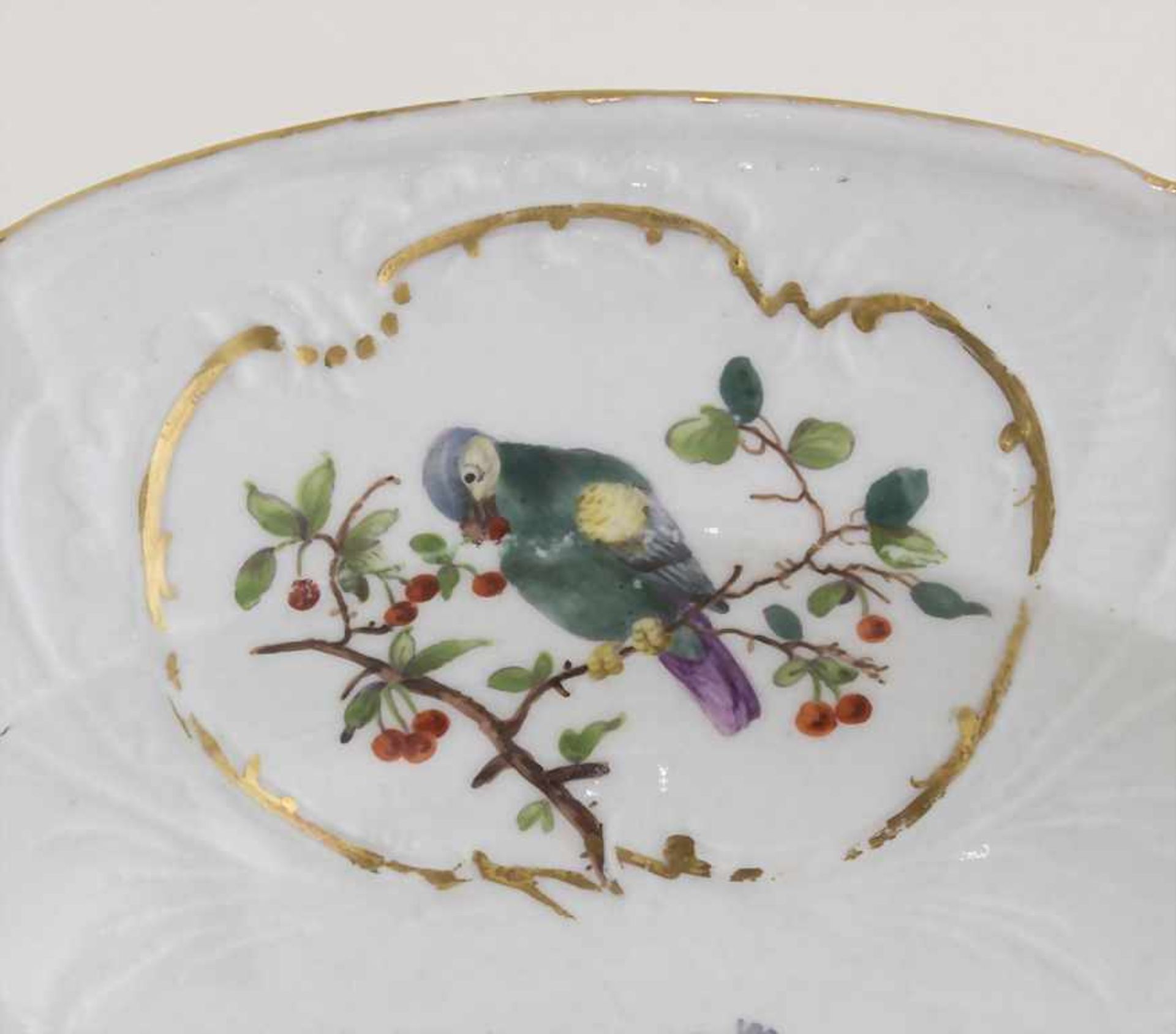 Barock Teller / A Baroque plate, Meissen, 1740-1750 - Bild 5 aus 7