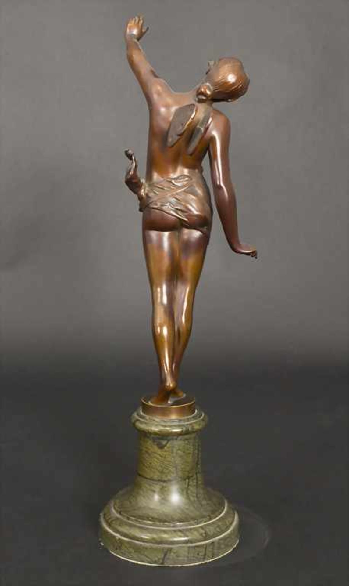 Franz Rosse (1858-1900), weiblicher Akt 'tanzende Nymphe' / A female nude 'dancing nymph' - Image 3 of 3