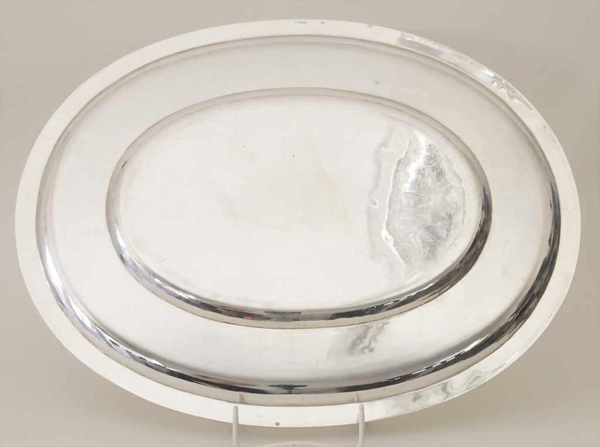 Silber Platte / A silver plate, André AUCOC (1856-1911), Paris, Ende 19. Jh.< - Bild 2 aus 5