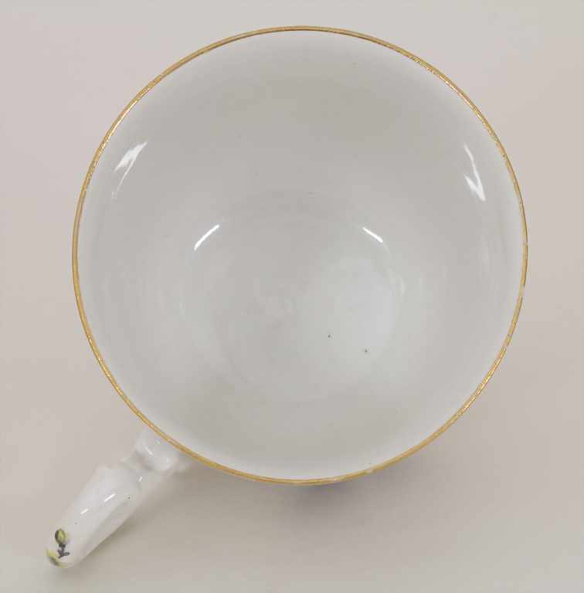 Tasse mit Unterschale / A tea cup and saucer, Meissen, um 1750 - Bild 3 aus 11