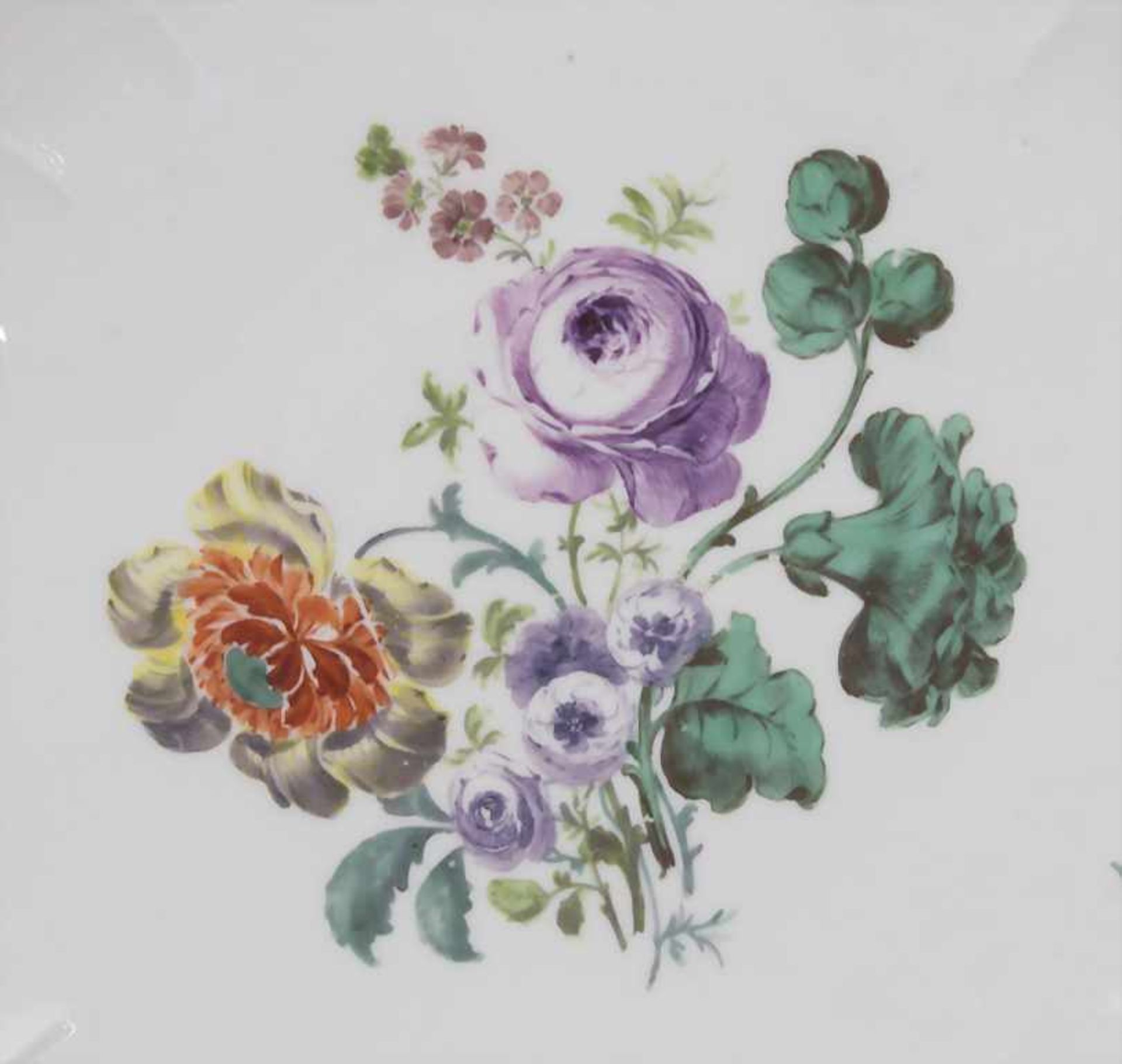 Teller / A plate, Meissen, um 1760 - Bild 2 aus 6