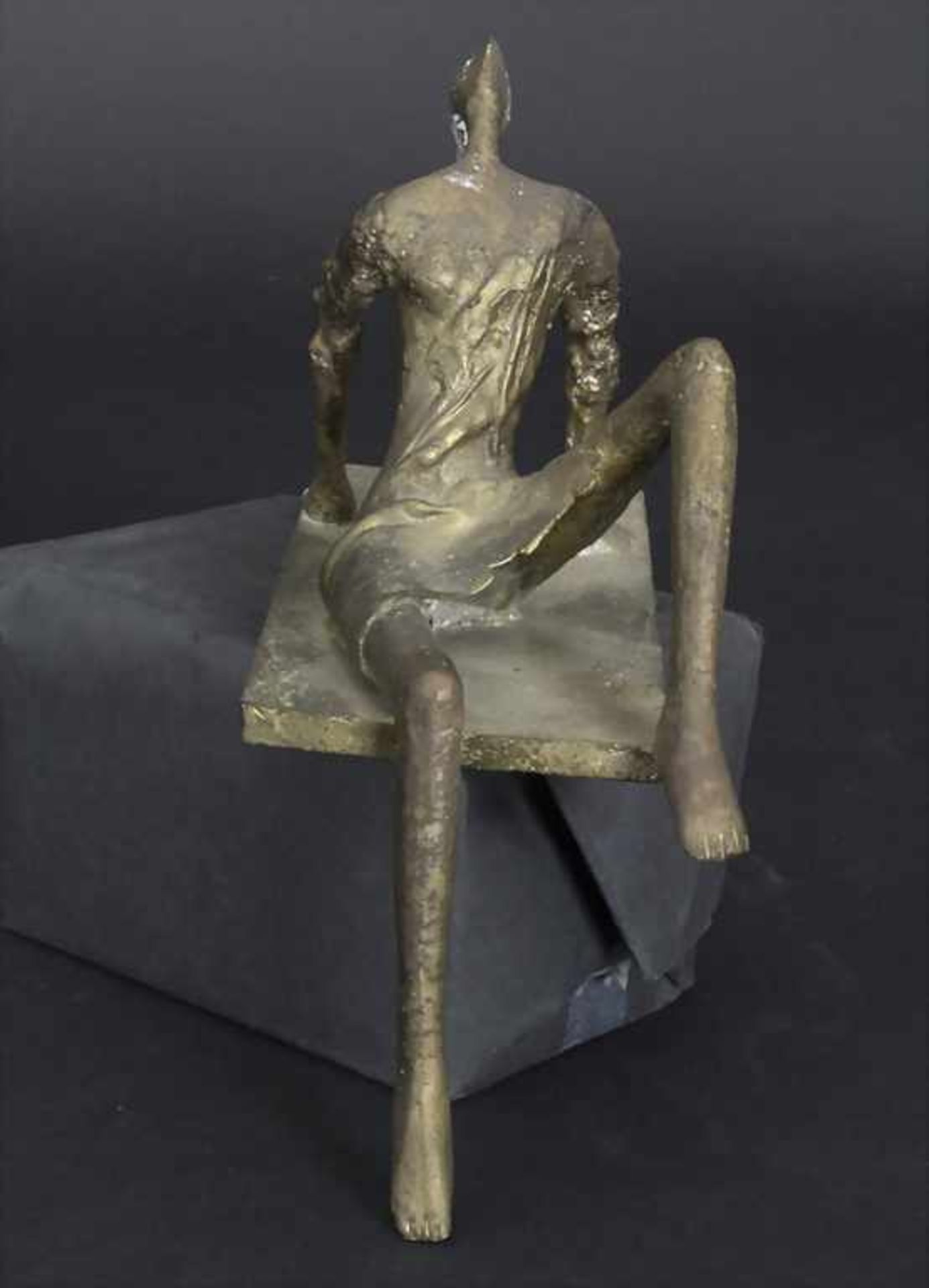 Monogrammist 'PC' (20. Jh.), 'Kantenhockerin' / 'Woman seating at the edge' - Image 2 of 2