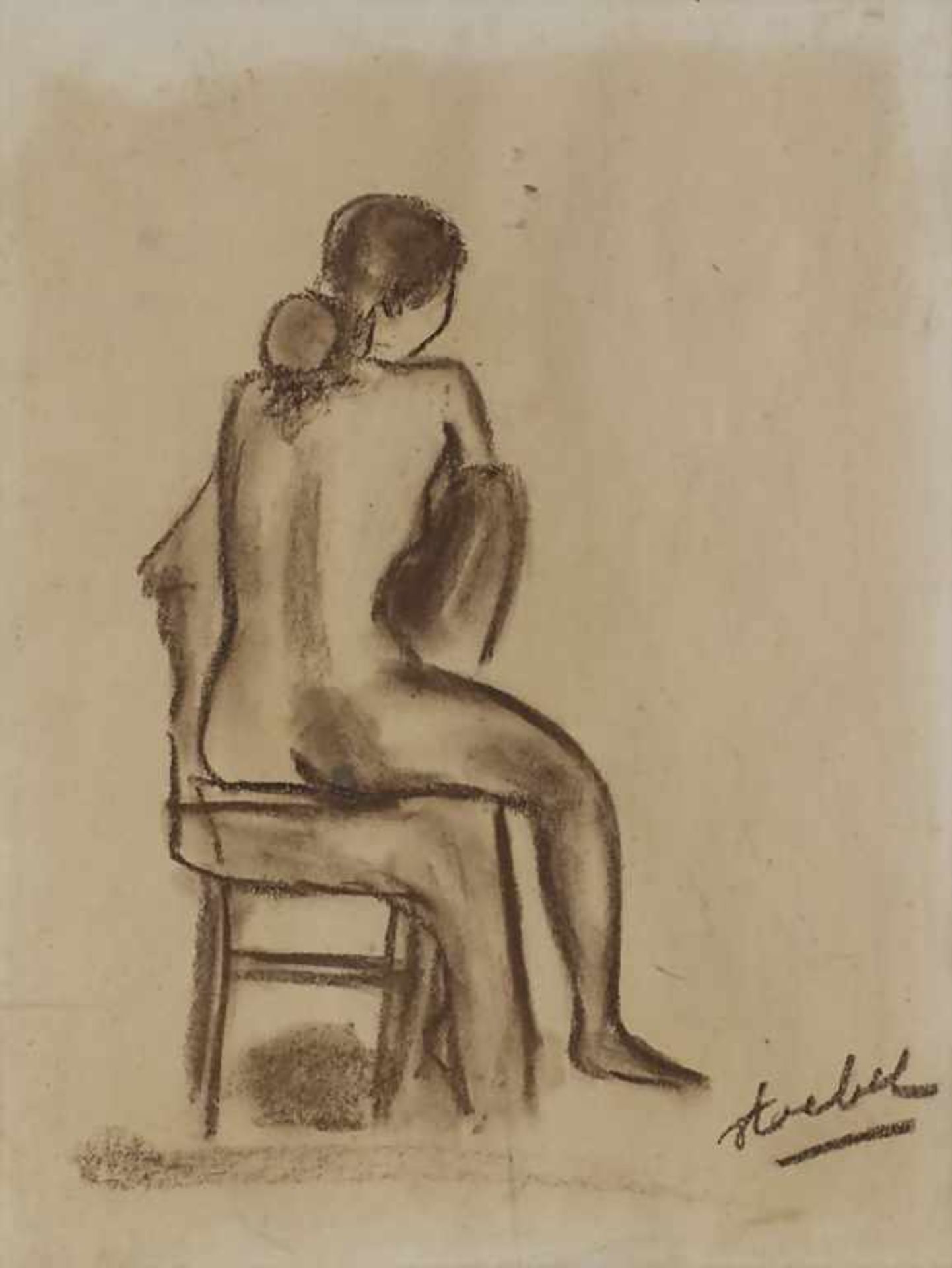 Edgar Stoebel (1909-2001), 'Weiblicher Akt' / 'A female nude'