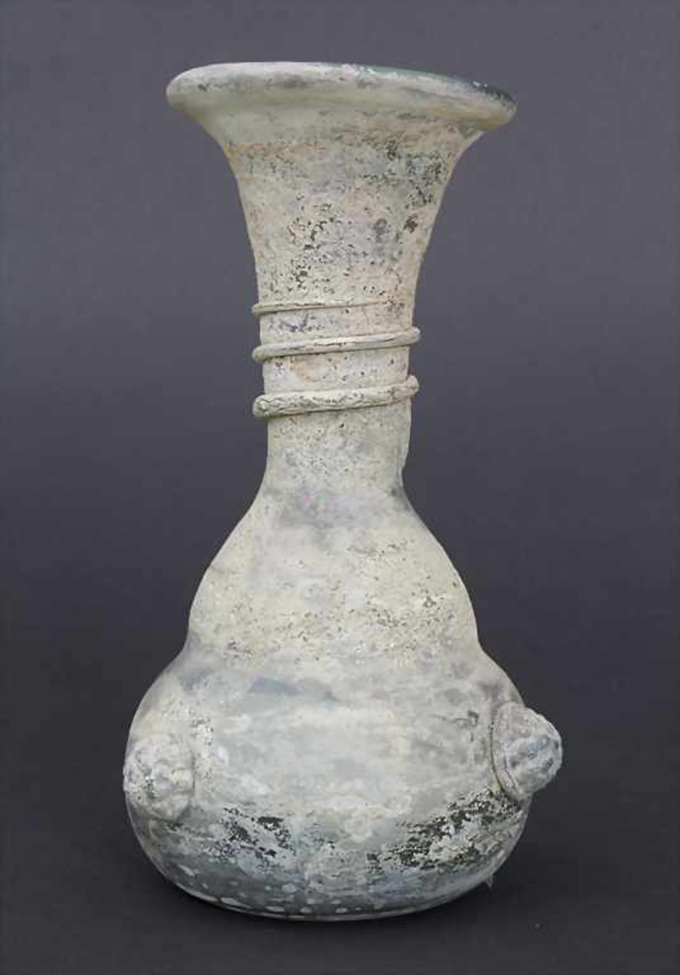 Antikes Glasgefäß mit Beerennuppen / An antique glass vessel with berries, Museumsreplik<b - Bild 3 aus 5