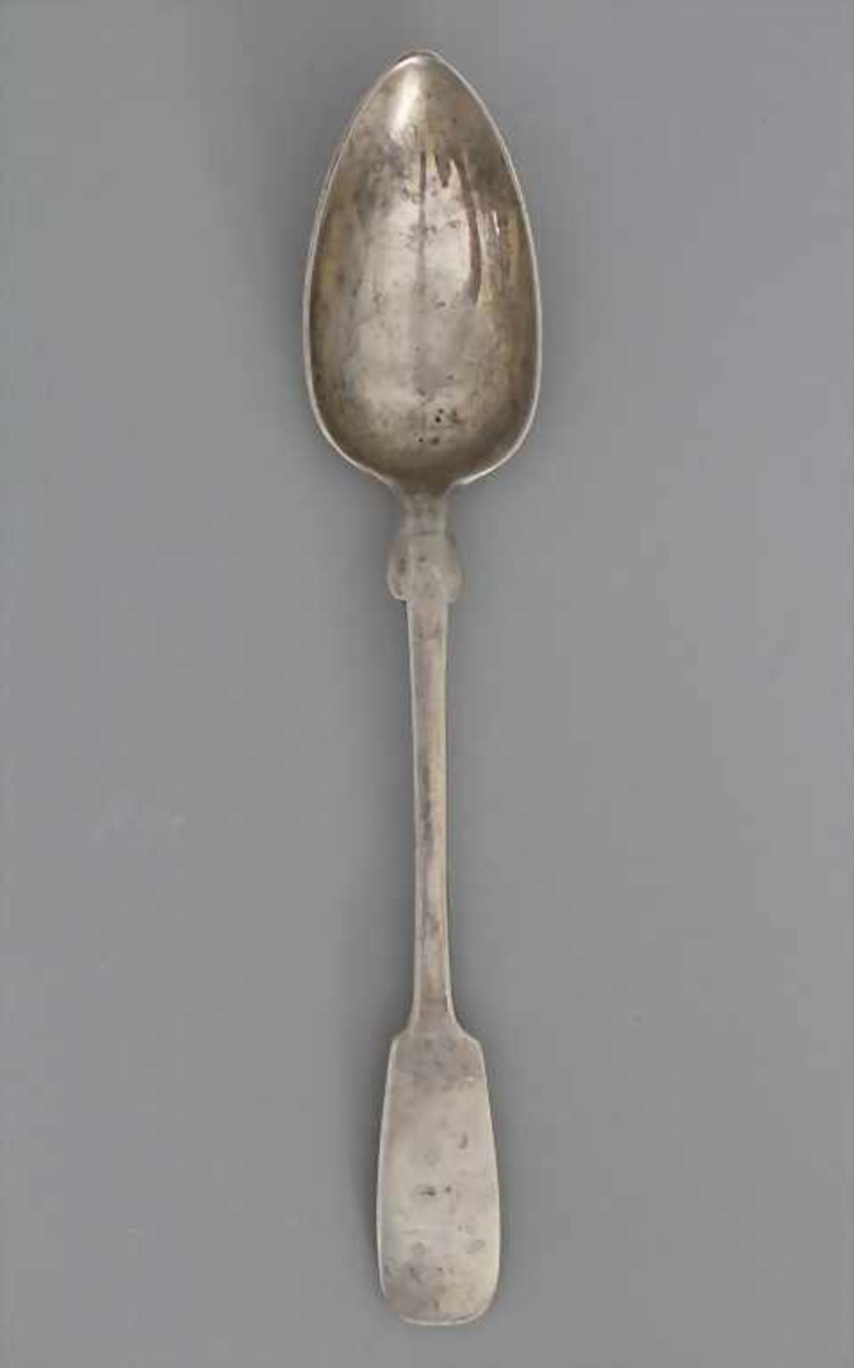 Löffel / A silver spoon, Carl Strentz, Greifswald, um 1860<
