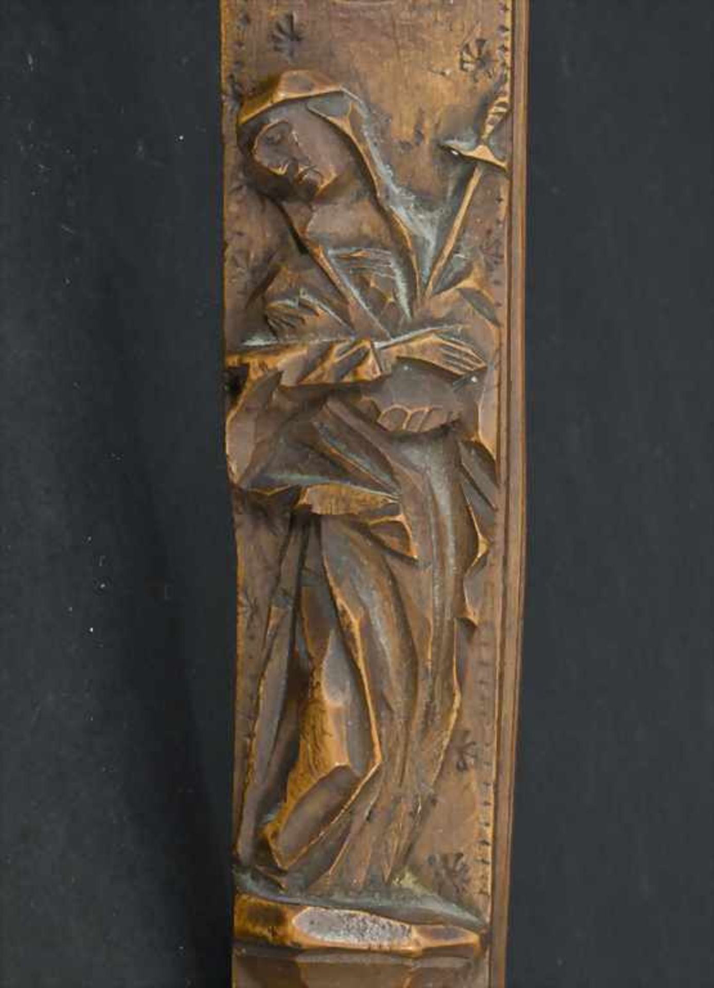 Kruzifix mit Reliquienfach / A crucifix with relic compartment, deutsch, 17./18. Jh. - Image 6 of 6