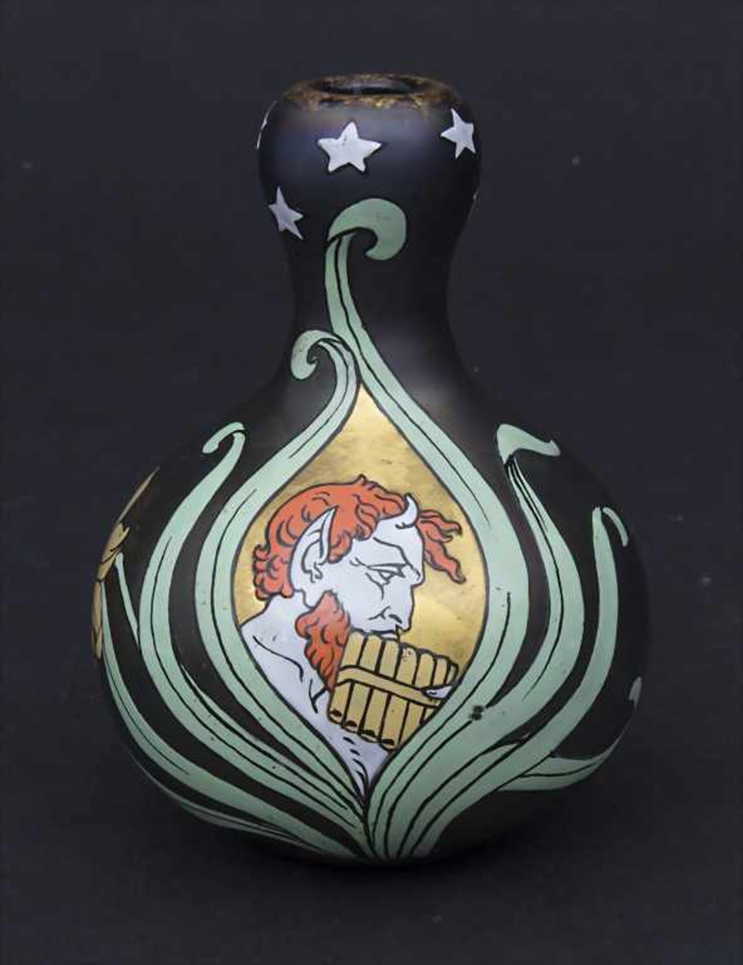 Jugendstil Vase / An Art Nouveau Vase, Fritz Heckert, Petersdorf, ca. 1900