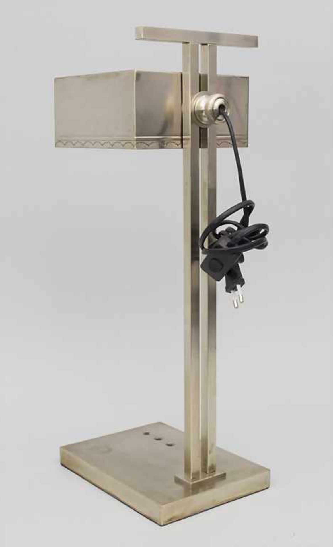 Bauhaus-Design Tischlampe / A desk lamp, Entwurf um 1925 - Image 2 of 4