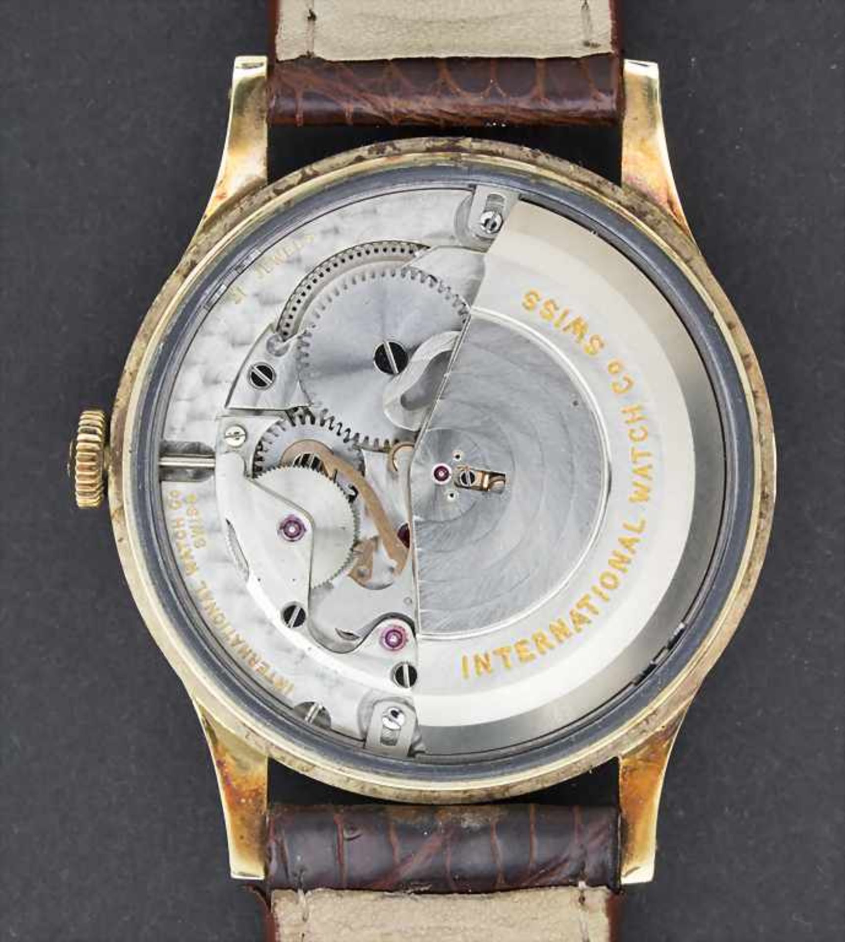 HAU IWC Automatik / A men's wrist watch, Schaffhausen, um 1960 - Bild 2 aus 4