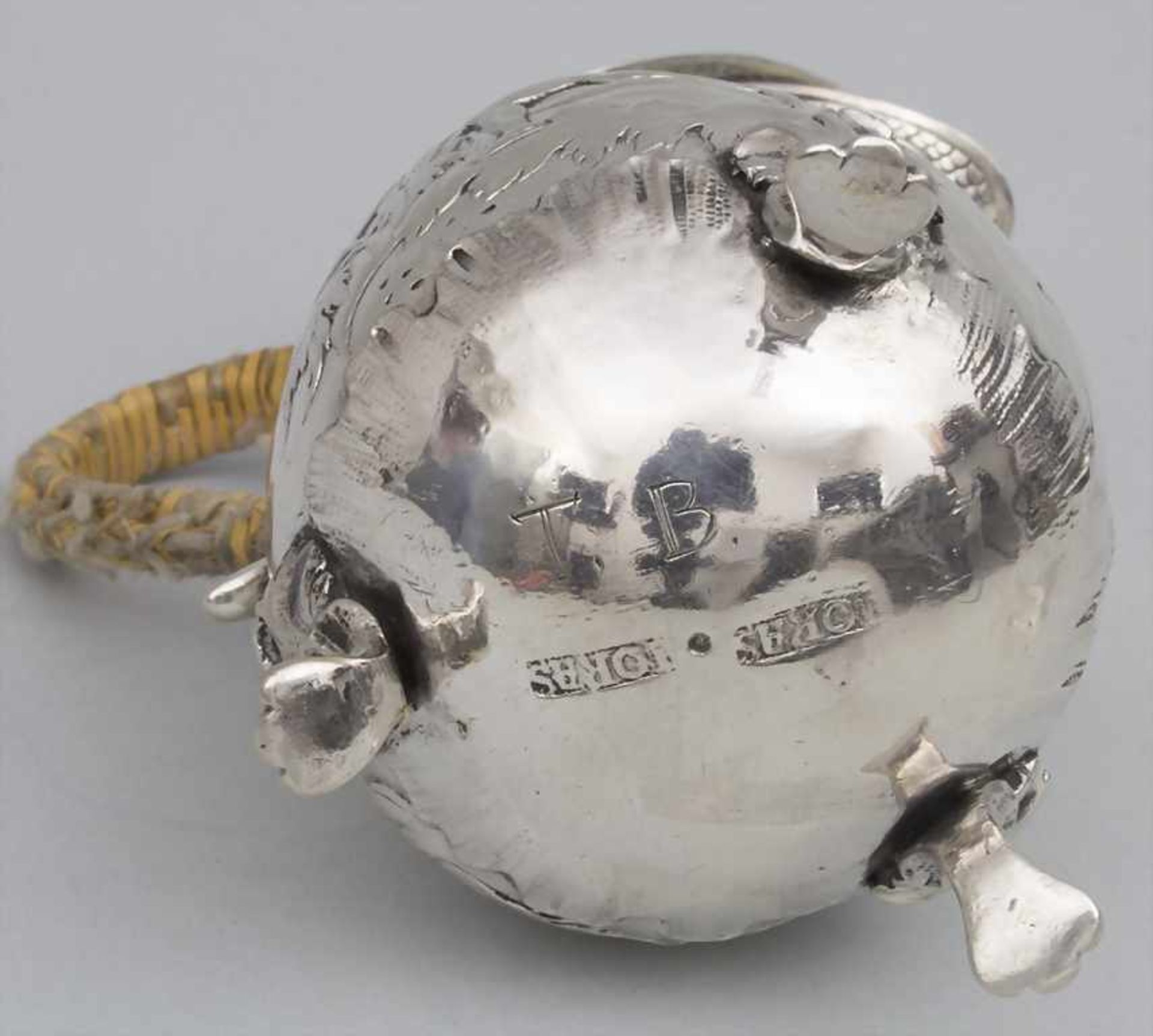 Kleiner Rokoko Krug / A small Rococo silver jug, Spanien, 18. Jh. - Bild 9 aus 10