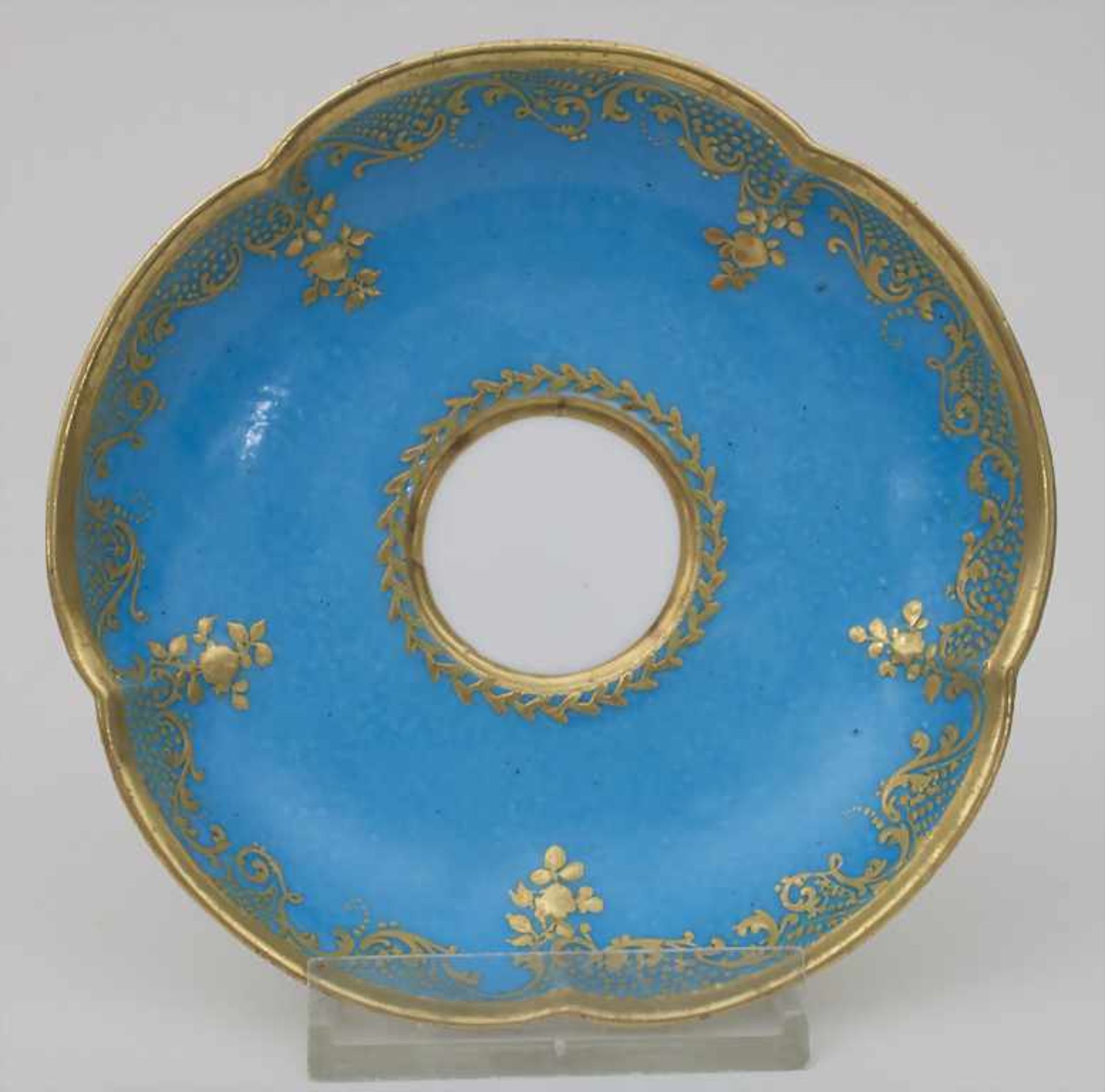 Tasse mit Unterschale / A tea cup and saucer, Sèvres, um 1800< - Bild 2 aus 10