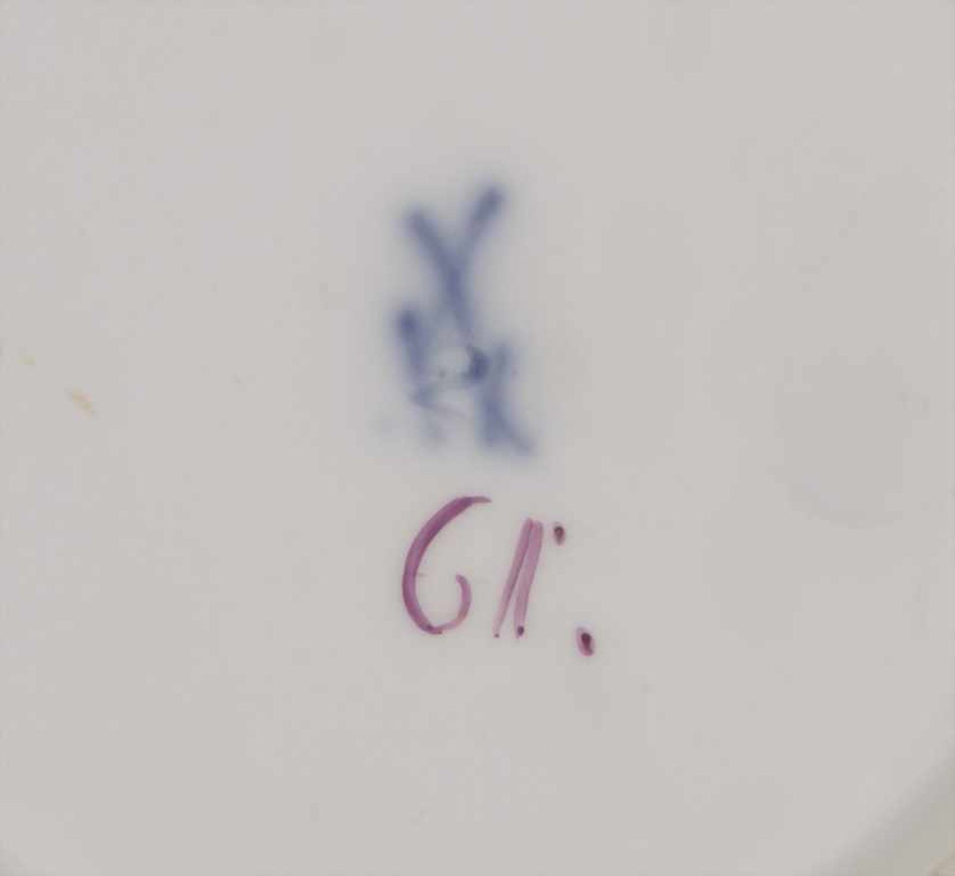Koppchen mit Unterschale / A tea cup and saucer, Christian Friedrich Herold, Meissen, um - Bild 9 aus 13