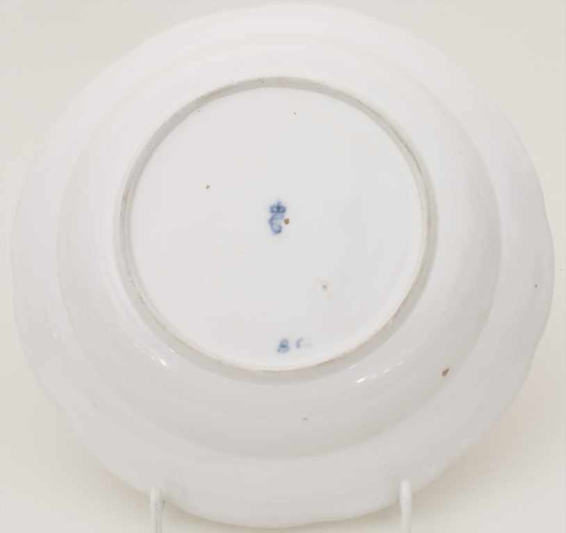 Teller / A plate, Frankenthal, Adam Bergdoll, um 1765 - Bild 4 aus 5