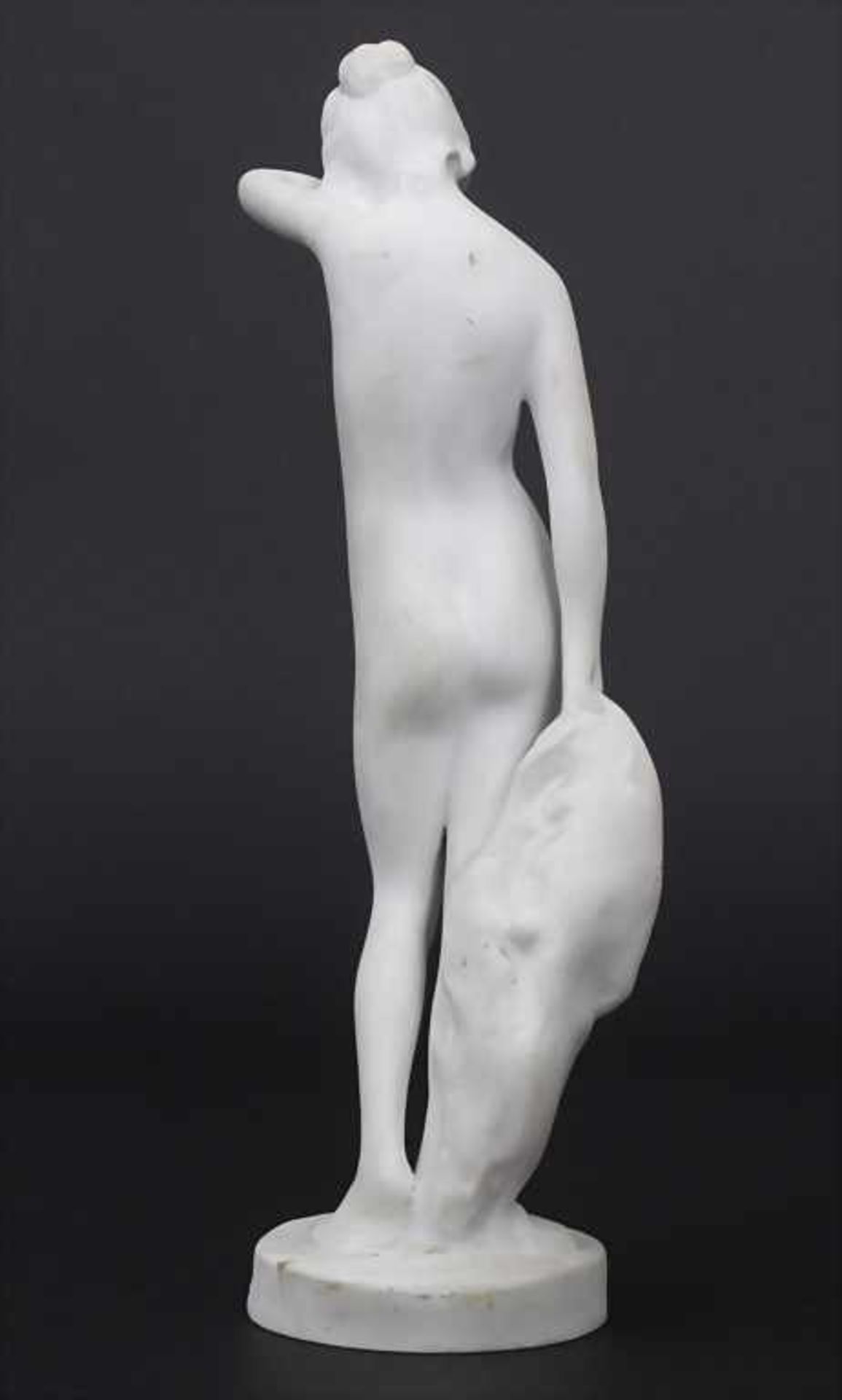 Jugendstil Akt eines jungen Mädchens / An Art Nouveau nude, Limoges, Frankreich, um 1900< - Image 3 of 7