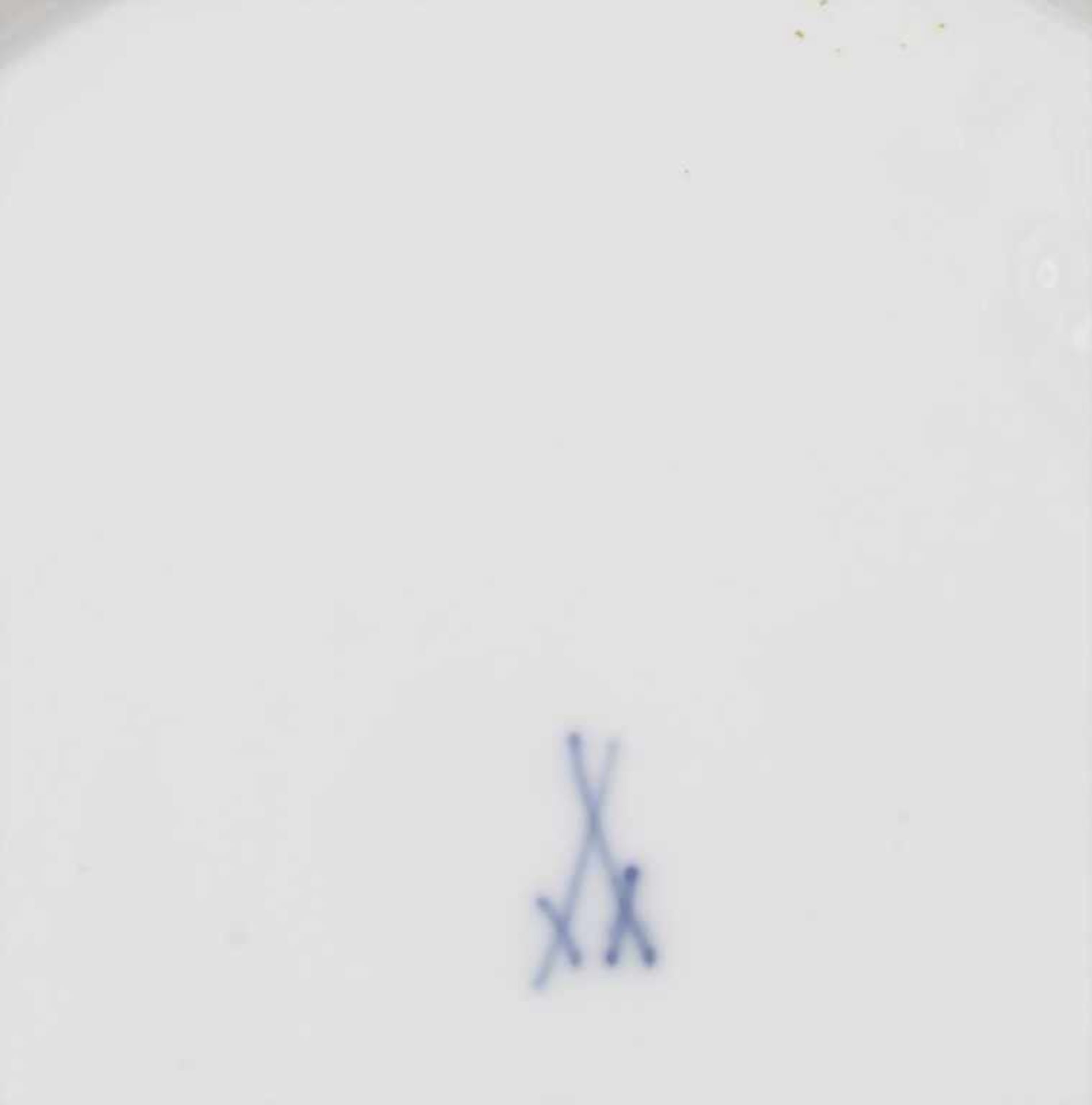 Teller / A plate, Meissen, um 1760 - Bild 6 aus 6