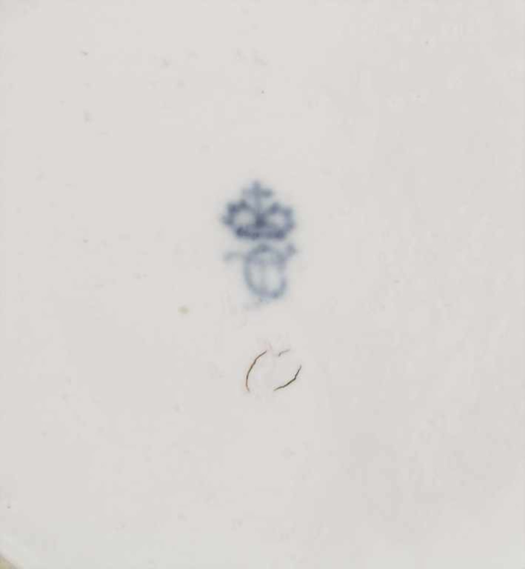 2 Teller / Two plates, Frankenthal, um 1771 - Image 3 of 12