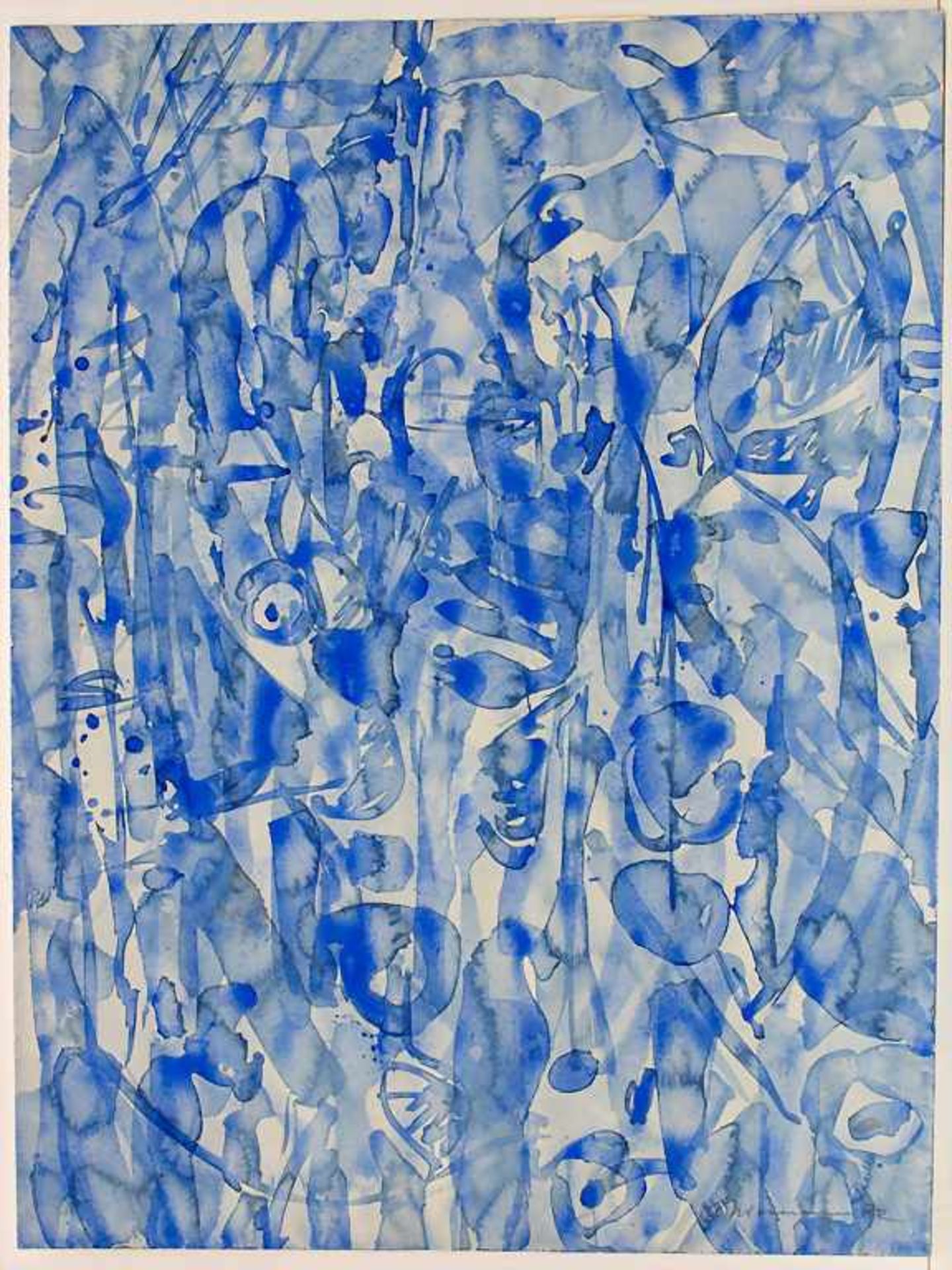Friedrich Schiemann (1919-1991), 5 Abstrakte Kompositionen / A set of 5 abstract - Image 7 of 13