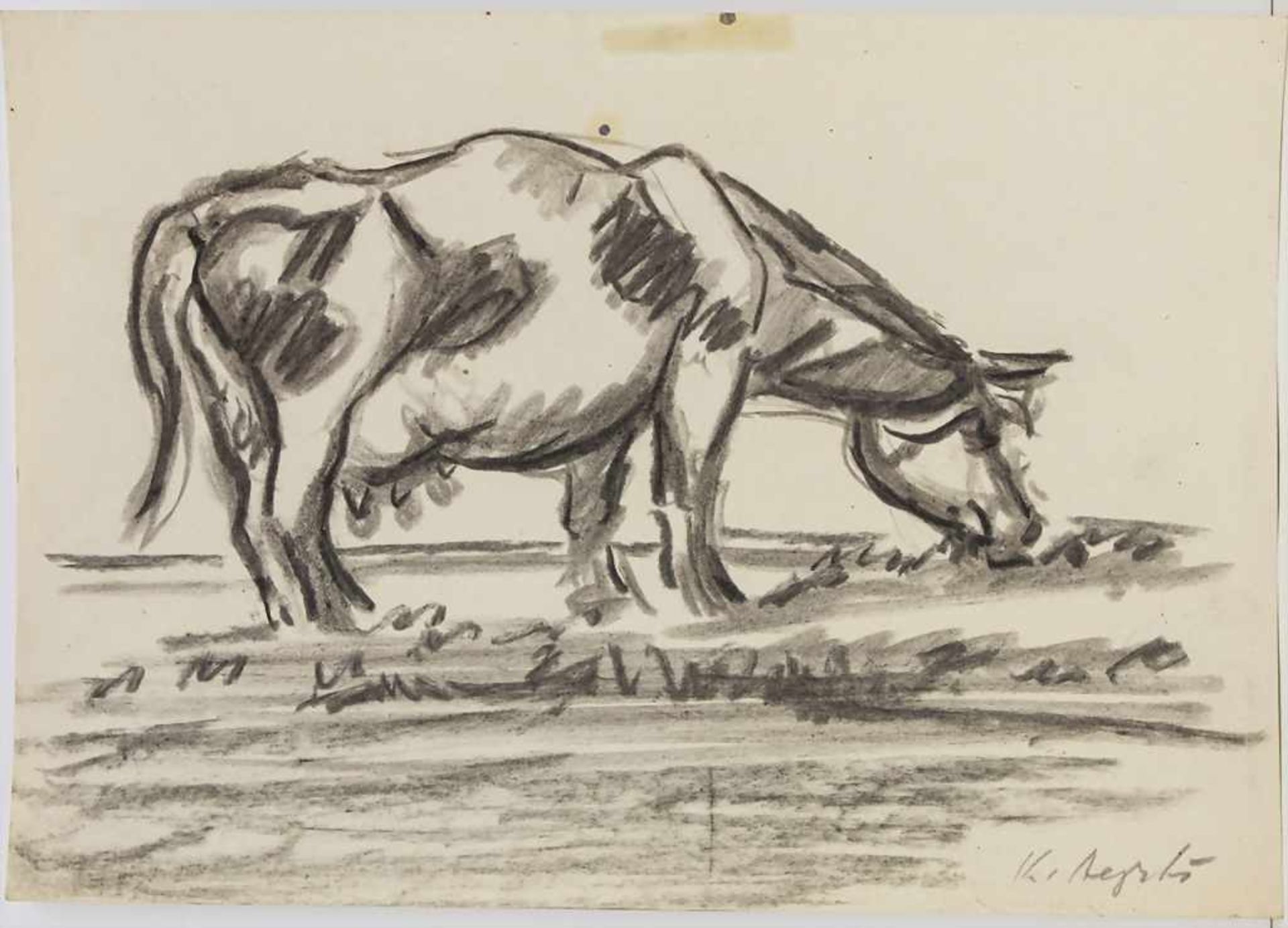 Karl Aegerter (1888-1969), 15 Kohlezeichnungen / A set of 15 charcoal drawings - Bild 6 aus 6
