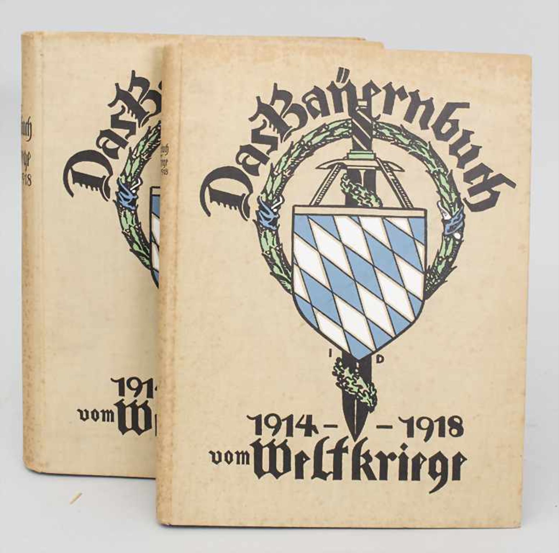Bayerisches Kriegsarchiv: 'Das Bayernbuch vom Weltkriege 1914 - 1918', Stuttgart 1930