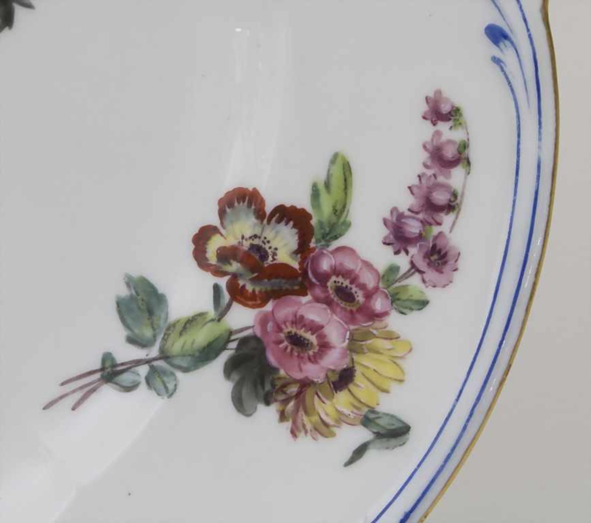 Teller / A plate, Sèvres, 1764-1778< - Image 4 of 7