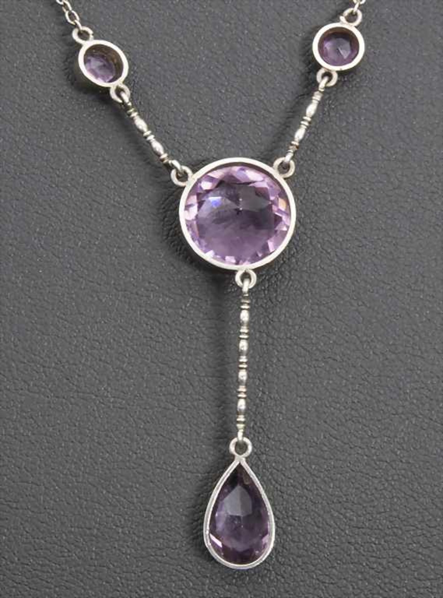 Jugendstil Silber Collier / An Art Nouveau silver necklace - Image 3 of 3