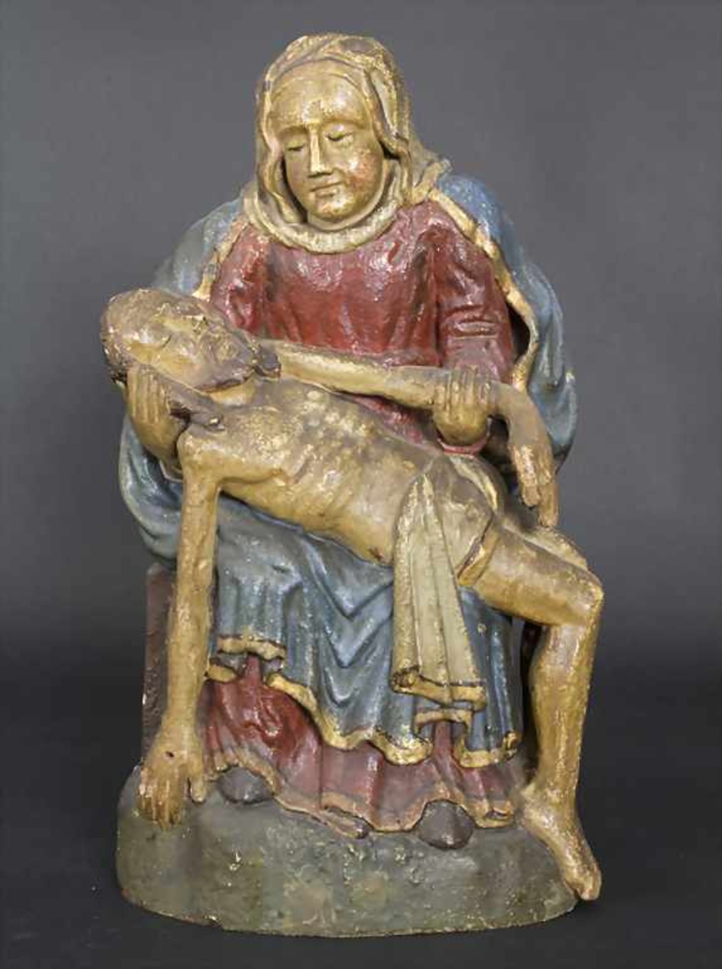 Figurengruppe 'Pieta' / A figural group 'Pieta', süddeutsch, 18. Jh.<