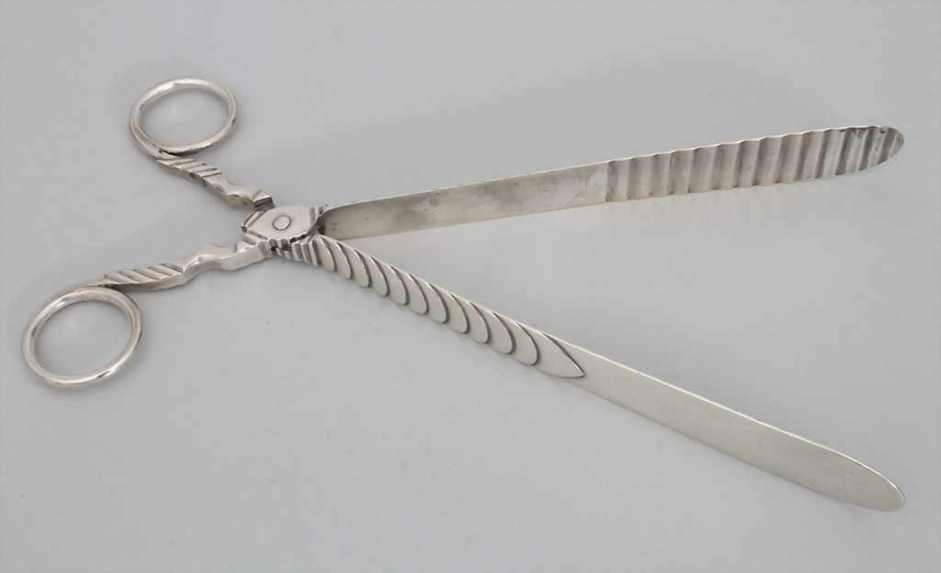 Fleisch-Servierzange / A meat serving tongs, Josephus Prandtner senior, Budapest, 1814 - Bild 2 aus 5