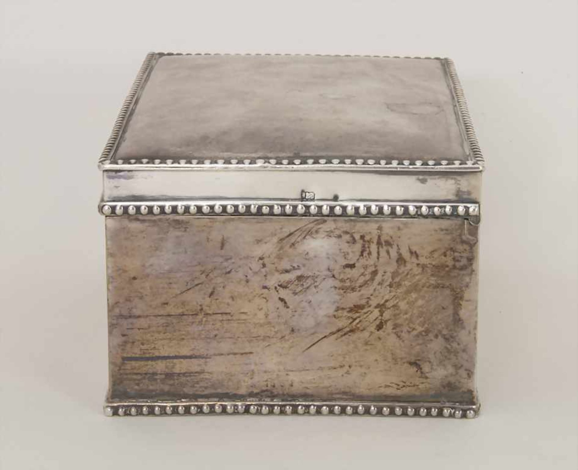 Zuckerdose / A silver sugar box, Hendrik Centen, Nijmegen / Nimwegen, 1793 - Bild 2 aus 14