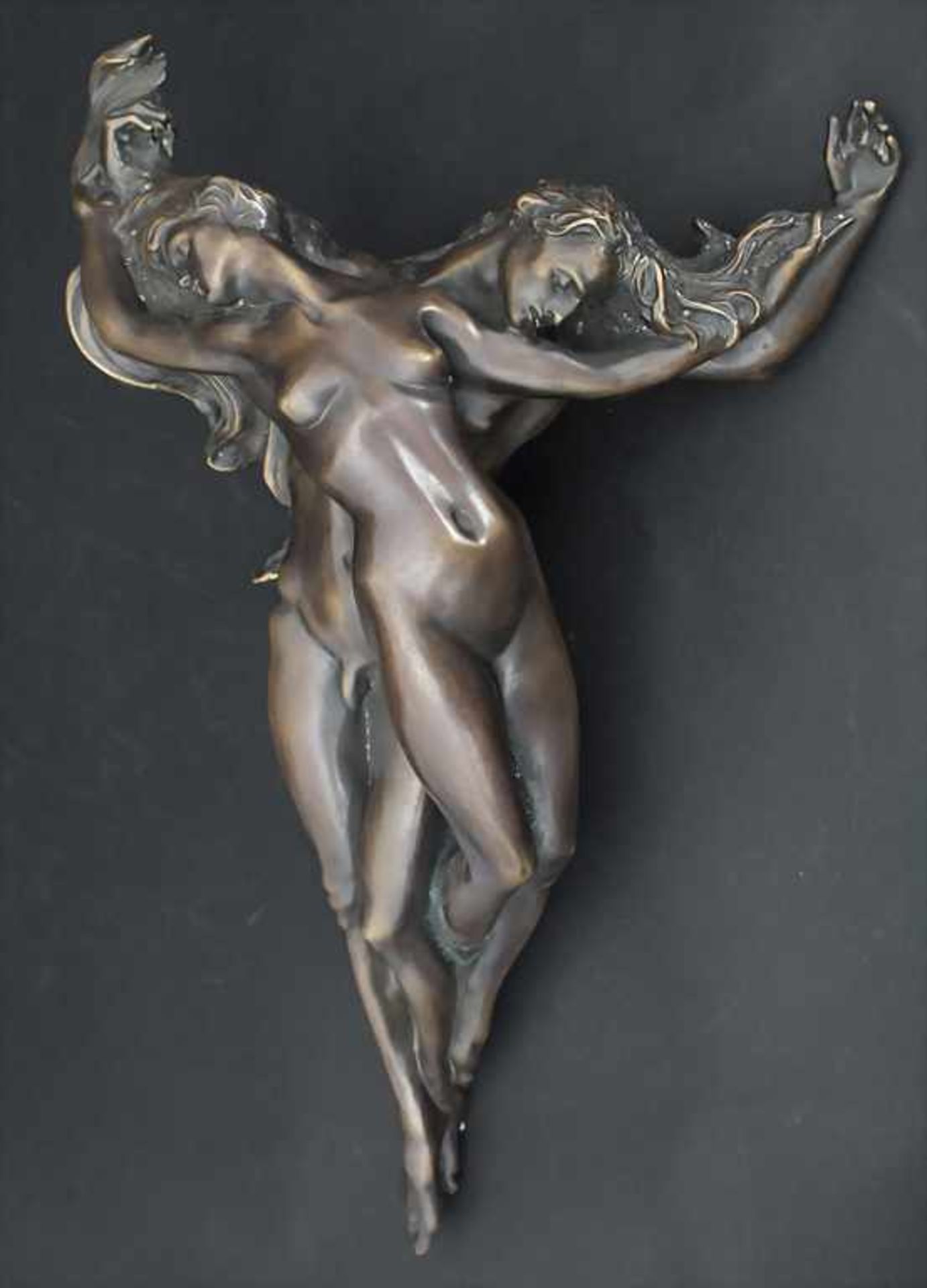 Künstler des 20. Jh., Figurengruppe 'Liebespaar' / A figural group 'Lovers'<