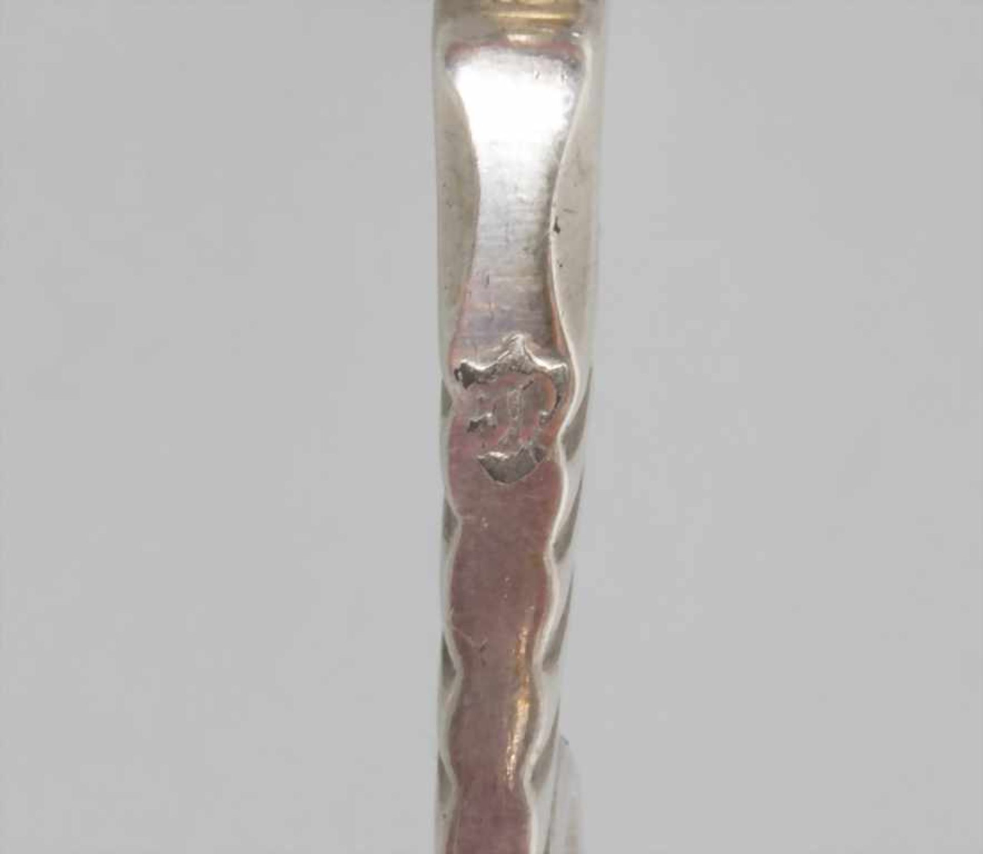 Fleisch-Servierzange / A meat serving tongs, Josephus Prandtner senior, Budapest, 1814 - Bild 4 aus 5