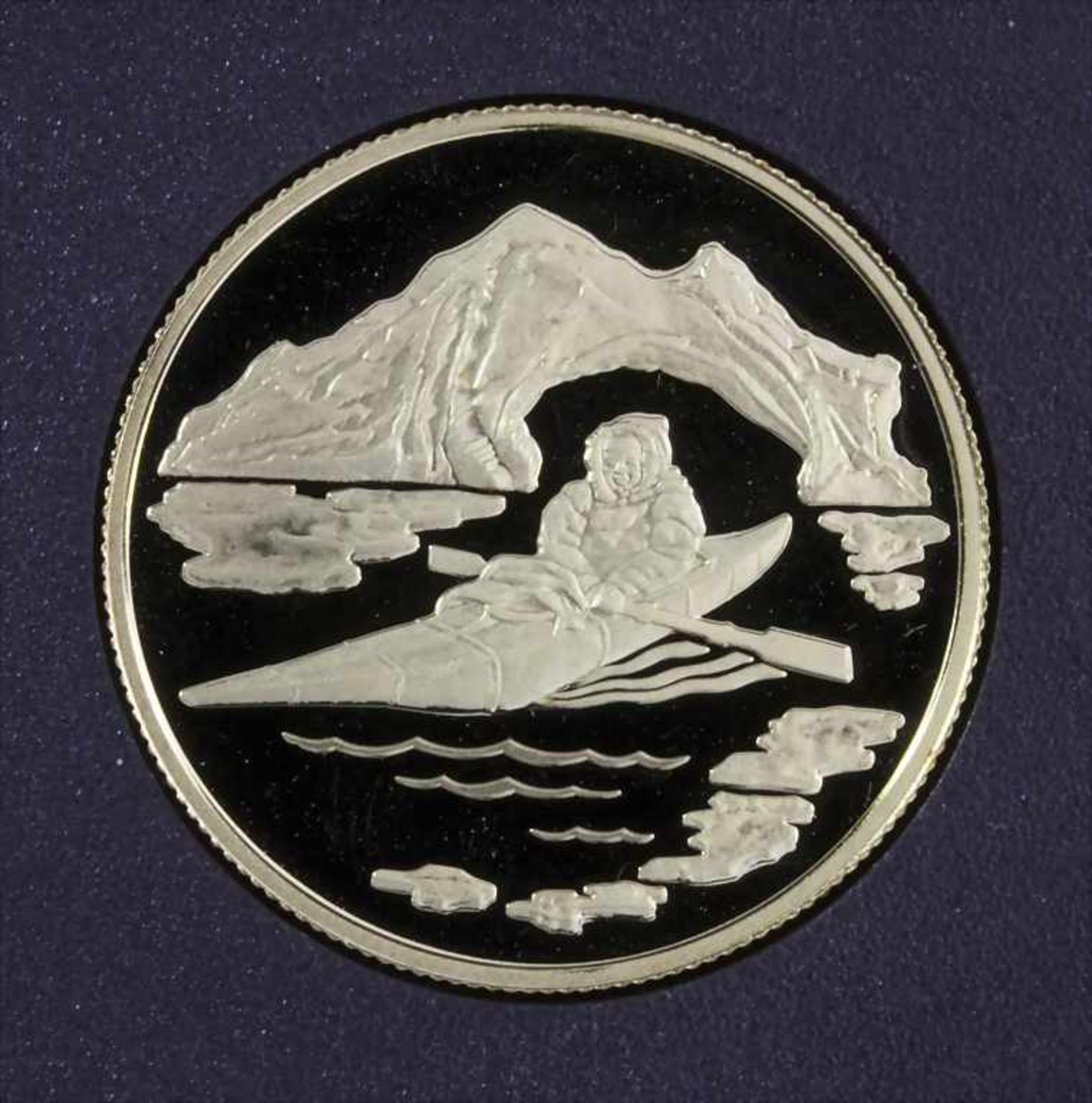 Anlage-Goldmünze 1/2 Unze / A gold coin 1/2 ounce, 100 Dollar, Kanada, 1980< - Bild 2 aus 3