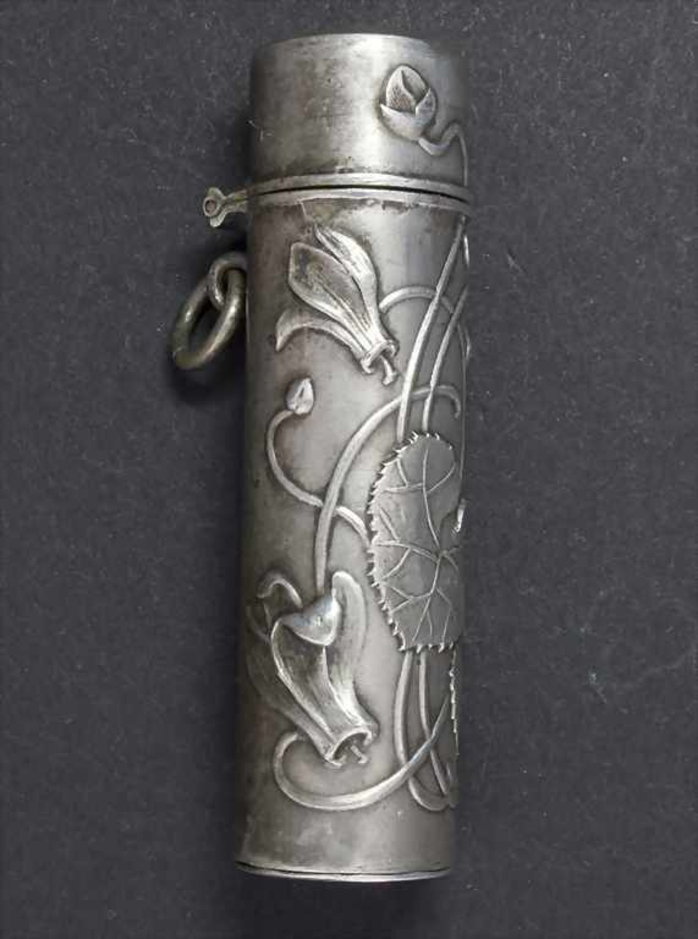 Jugendstil Parfum-Flakon als Anhänger / An Art Nouveau parfum bottle as pendant, Frankreich, ca. - Bild 2 aus 4