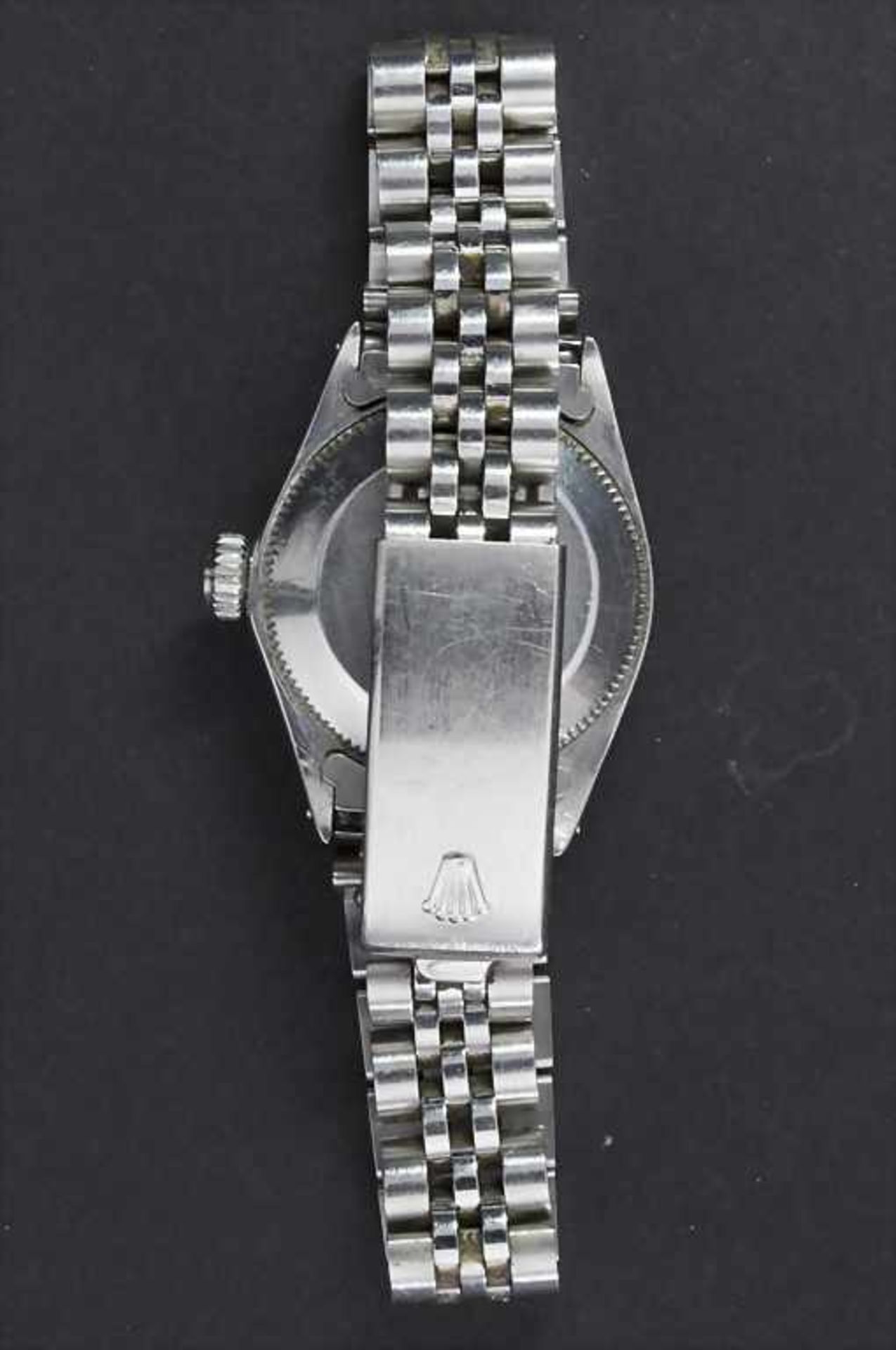 Damenarmbanduhr / A ladies wrist watch, Rolex Oyster Perpetual Date, Schweiz, um 1980 - Image 3 of 3