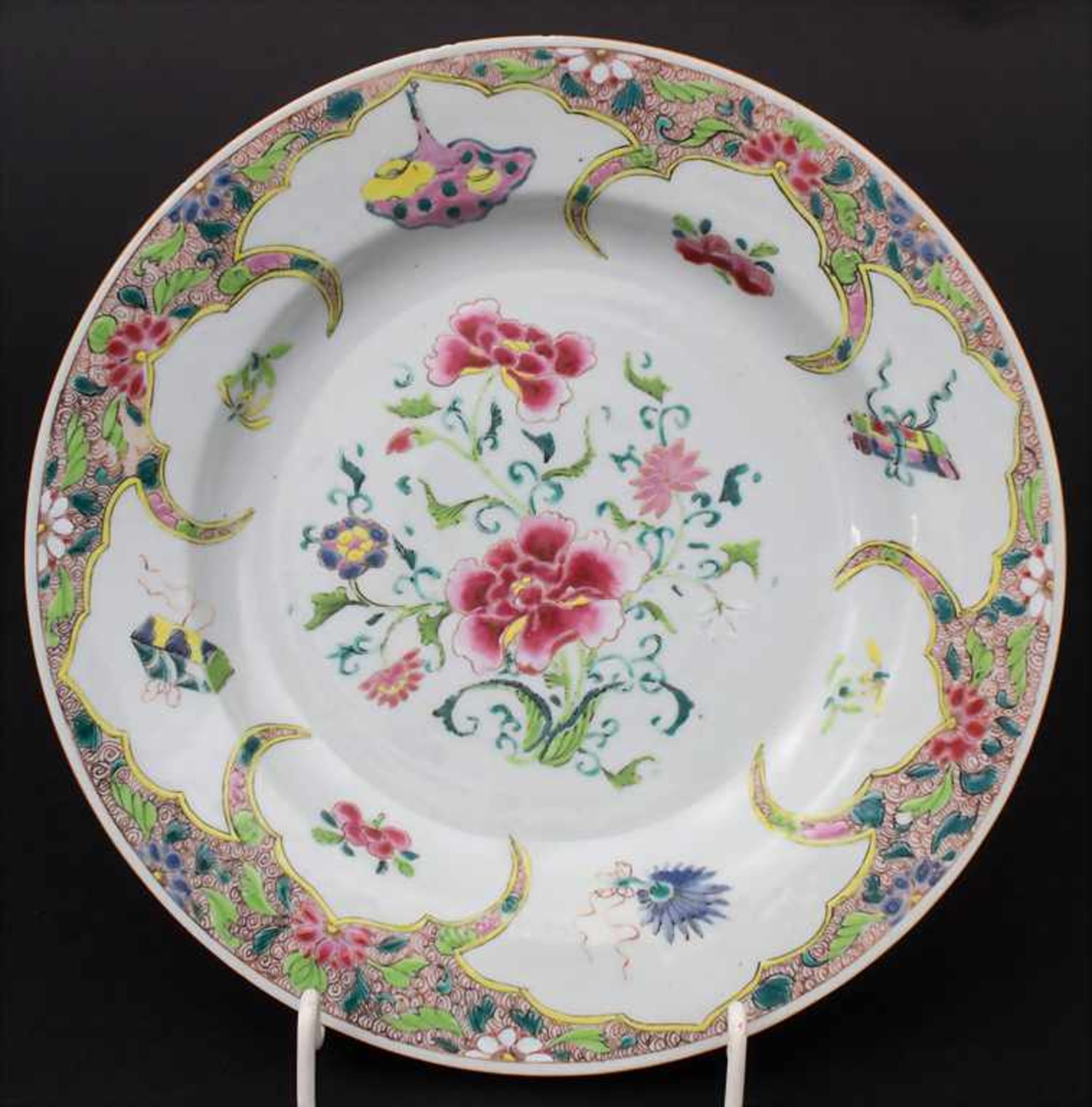 Teller / A plate, China, Kangxi, um 1700