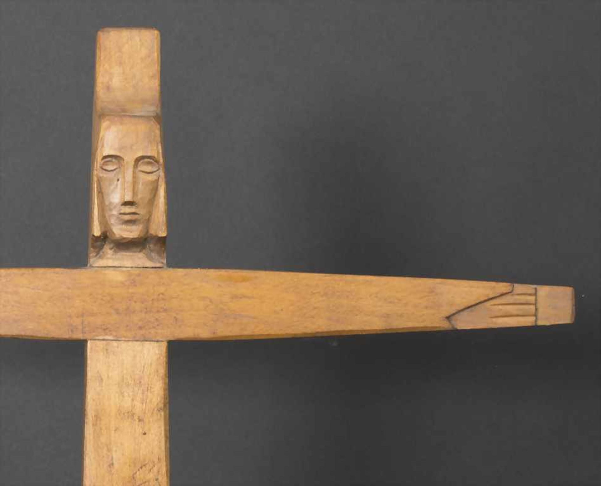 Künstler des 20. Jh., 'Kreuzigung' / 'Crucification'< - Bild 3 aus 3