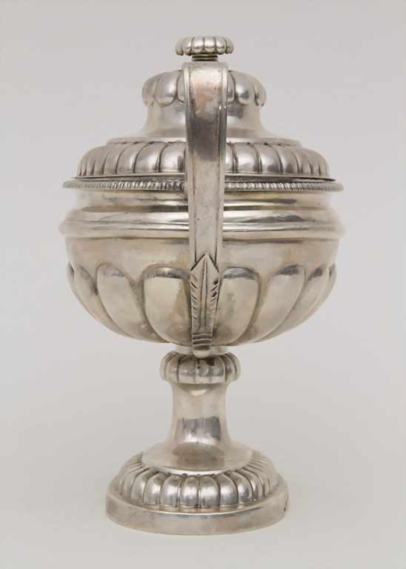 Louis-Seize Zuckerdose / A silver sugar bowl, Gottfried Erhard Dehio, Tallinn / Reval, nach - Bild 4 aus 7