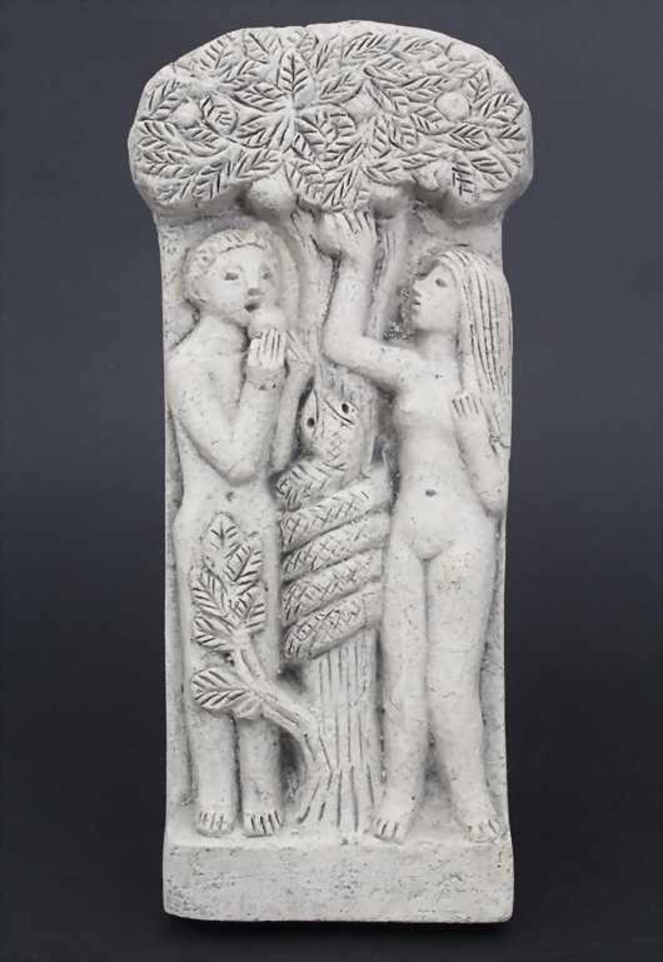 Bildrelief 'Adam und Eva' / A pictorial relief 'Adam an Eve', 20. Jh.
