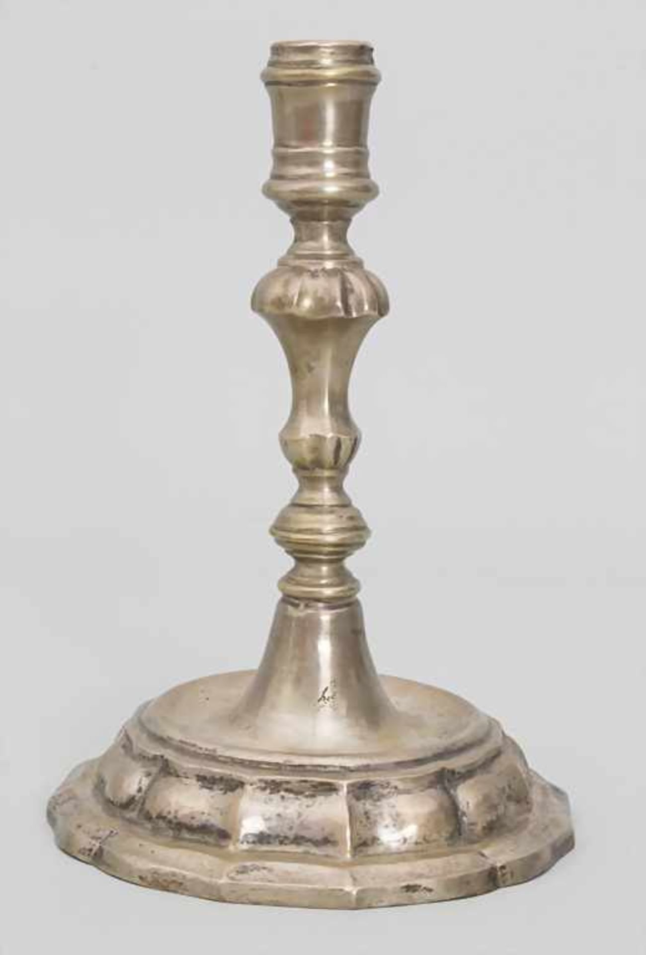 Paar Barock Leuchter / A pair of Baroque candlesticks, Riga, um 1740 - Bild 2 aus 7